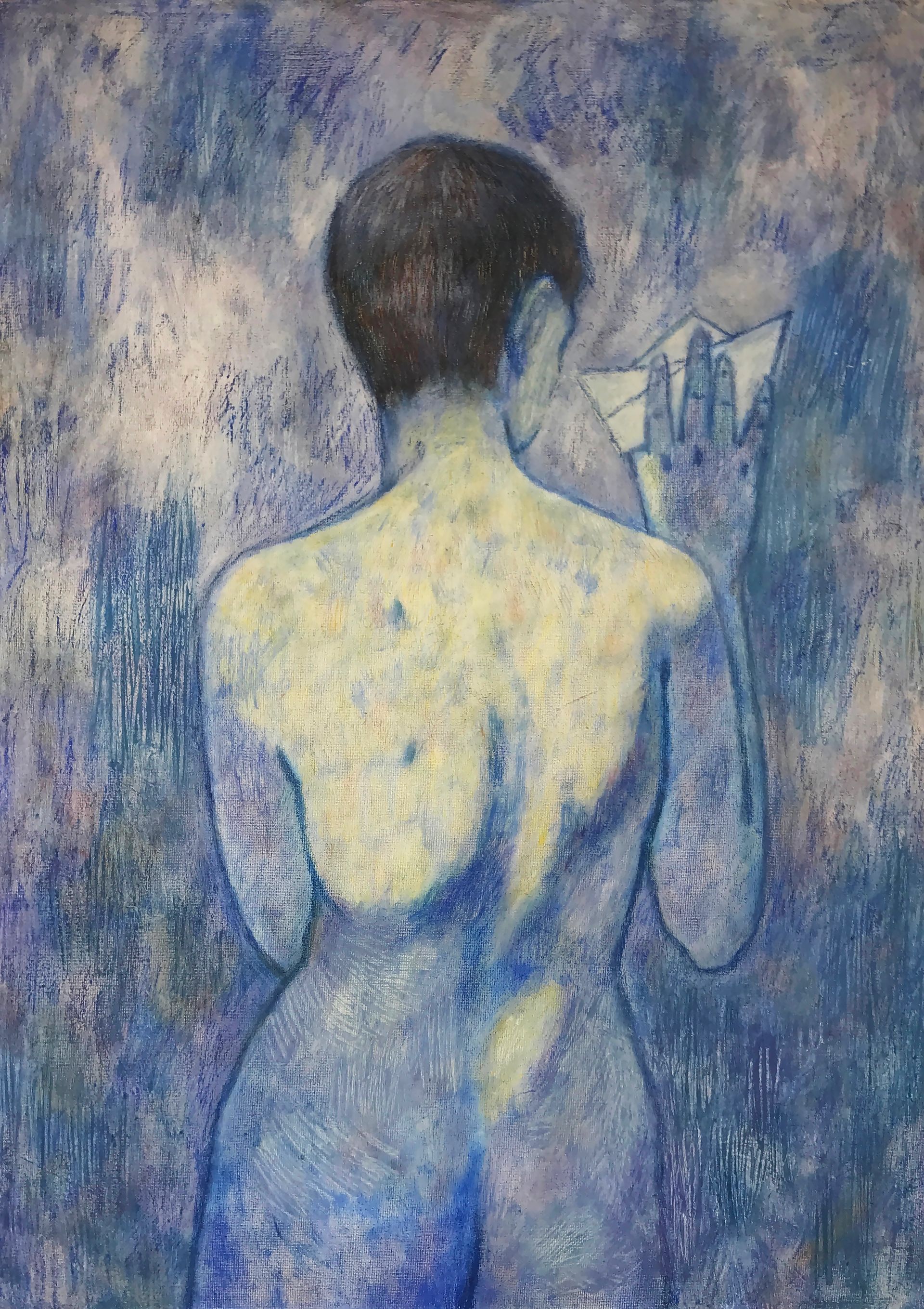 Анастасия Куклина (Картина, живопись - 
                  50 x 70 см) Кораблик