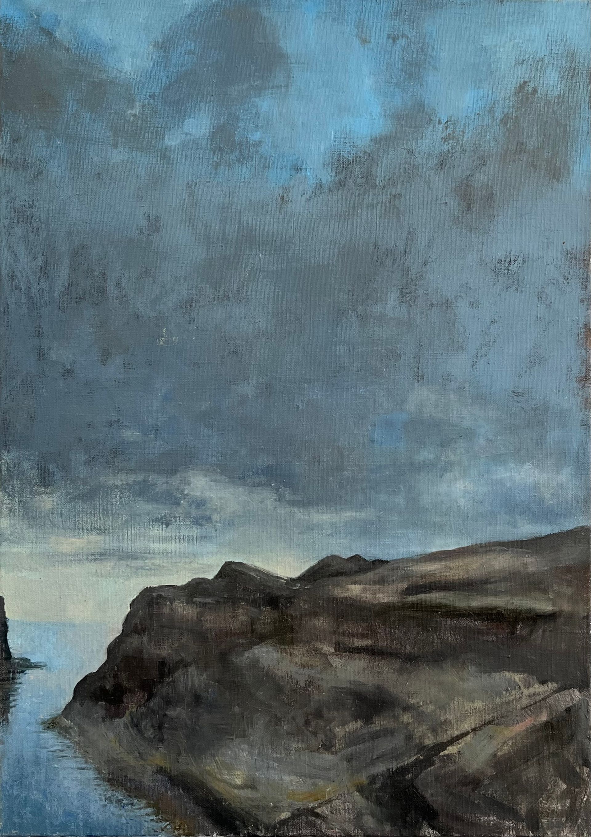 Алина Хоняк (Картина, живопись - 
                  50 x 70 см) Морская заря