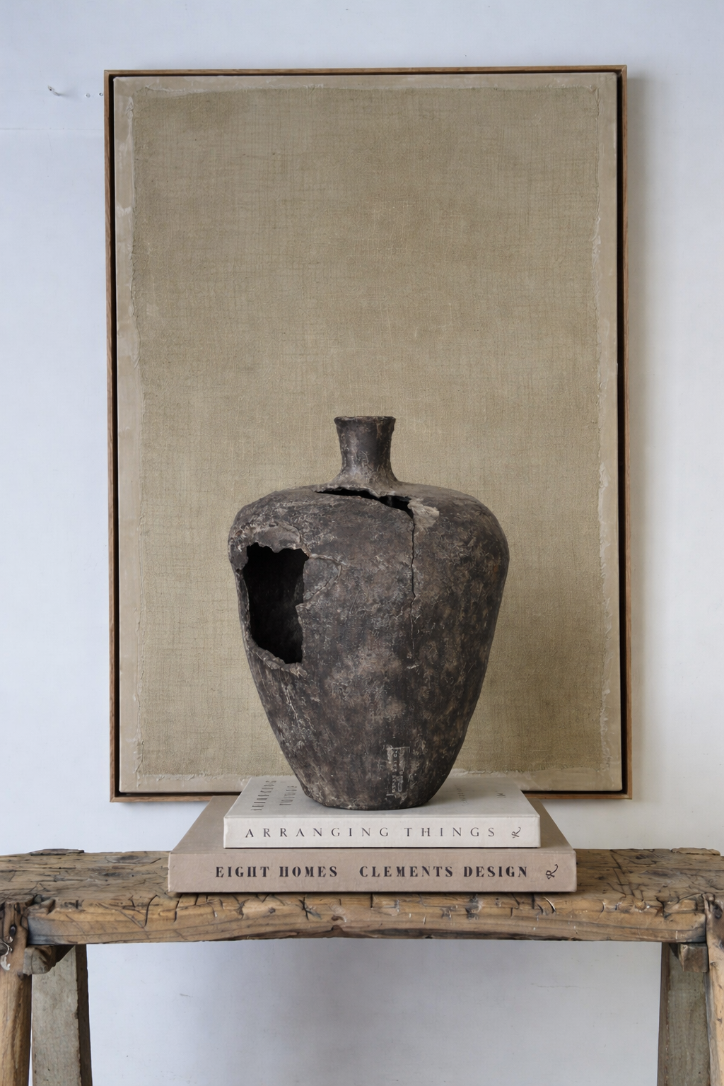 Алина Егорова (Скульптура - 
                  22 x 31 см) Декоративная ваза "След времени"