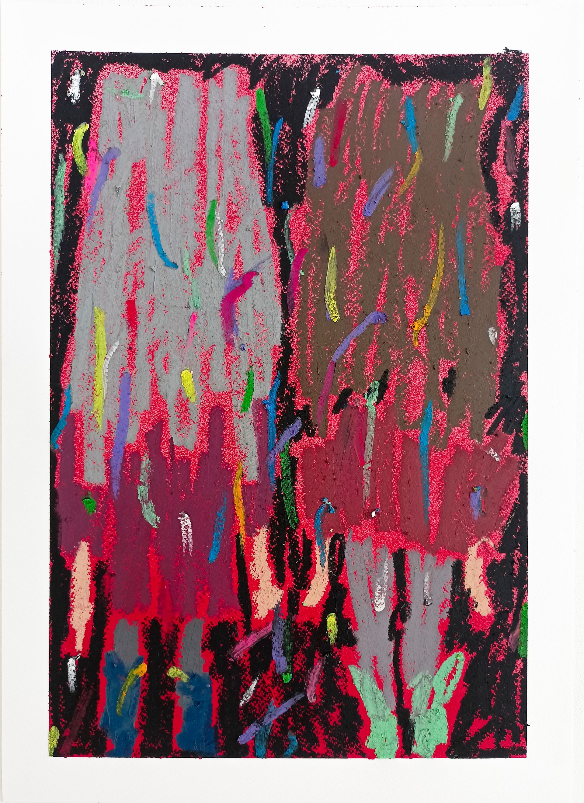 Дарья Растунина (Авторская графика - 
                  29 x 42 см) Без названия