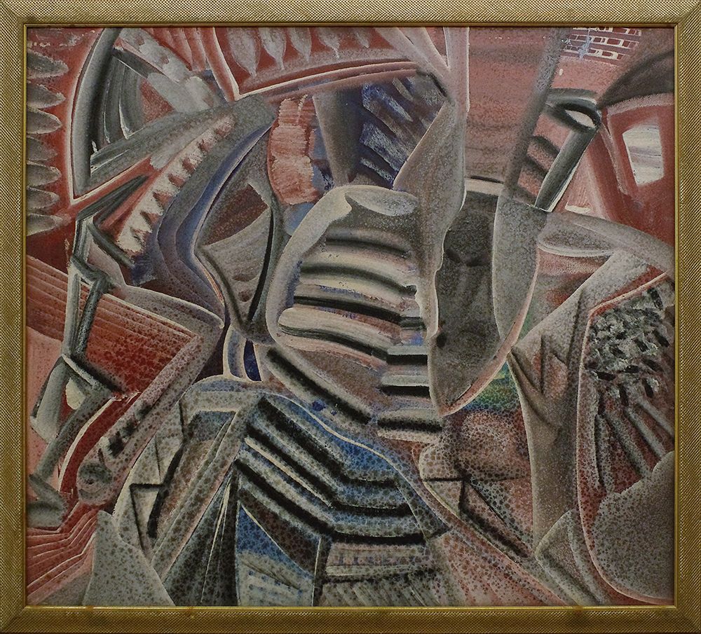 М. Тавадзе (Картина, живопись - 
                  90 x 80 см) Без названия