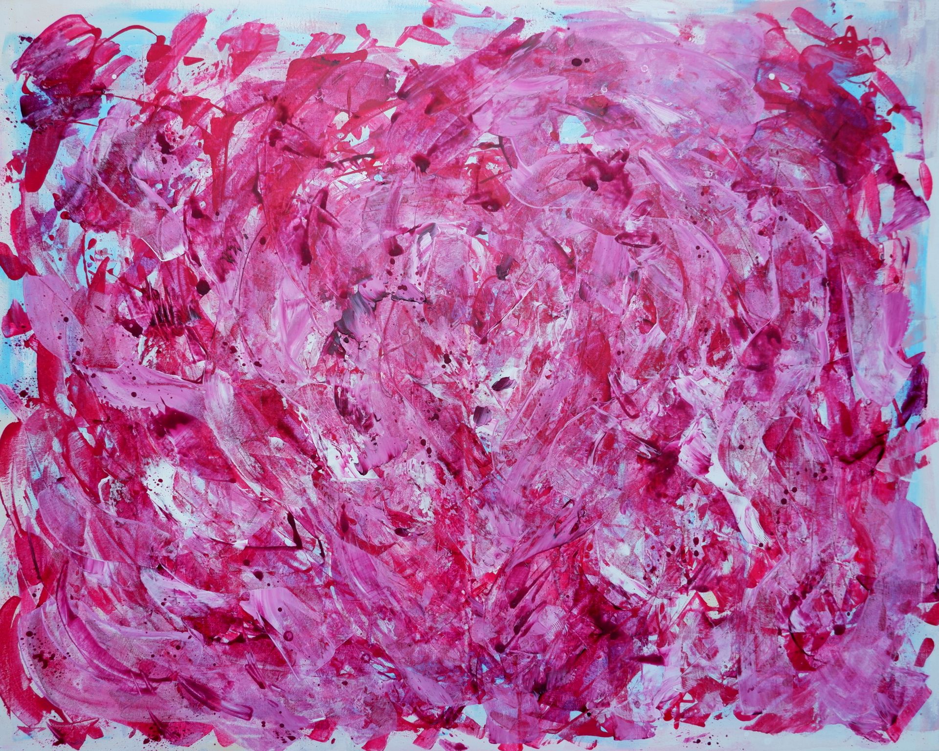 Ася Асеева (Картина, живопись - 
                  100 x 80 см) Explosion