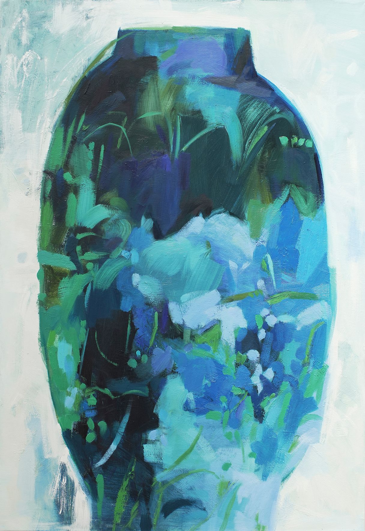 Оля Леонтьева (Картина, живопись - 
                  90 x 130 см) Внутри #6