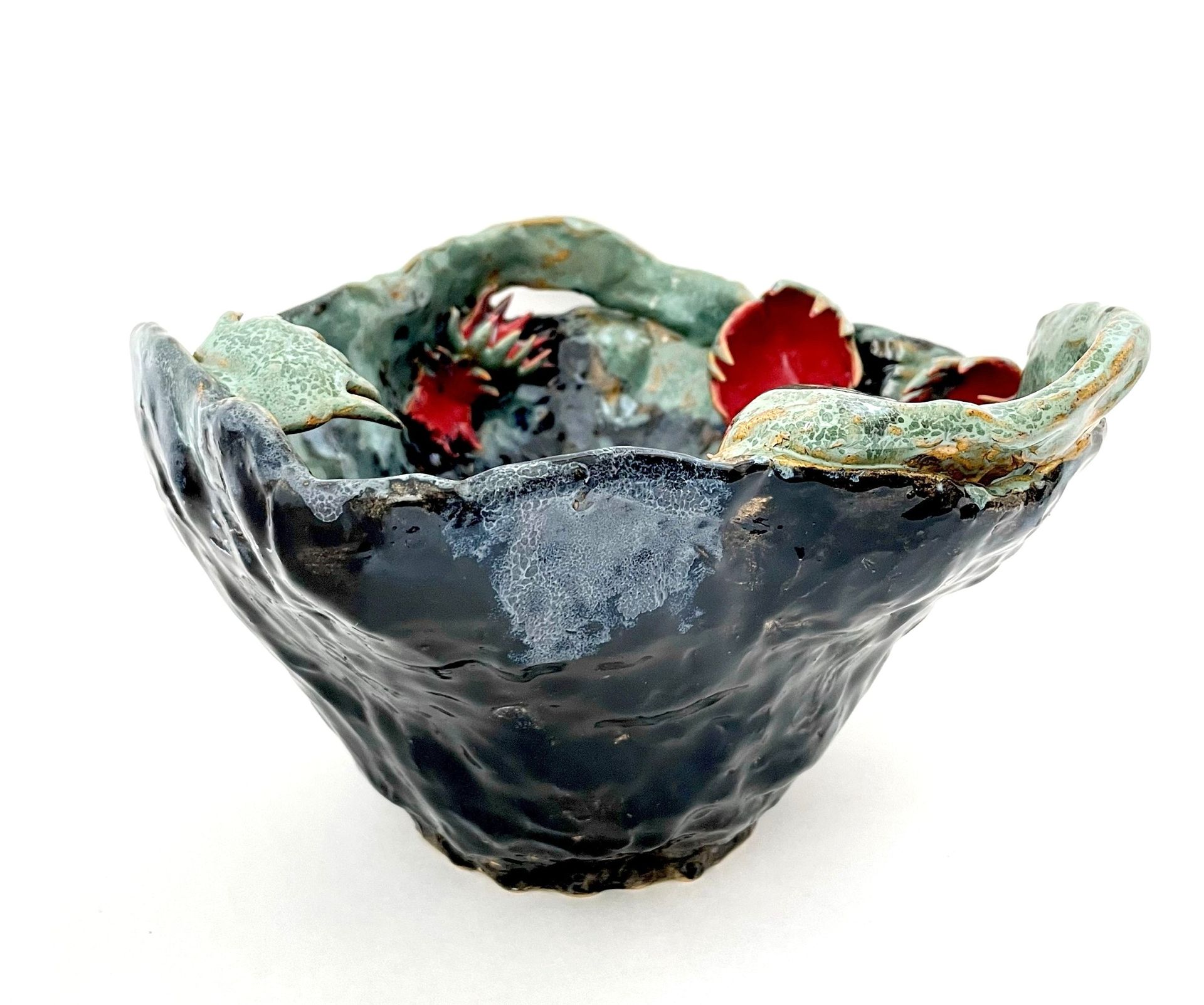 Sasha Pavlova (Александра Павлова) (Скульптура - 
                  26 x 24 см) Метафора общества. Страх. Object 4