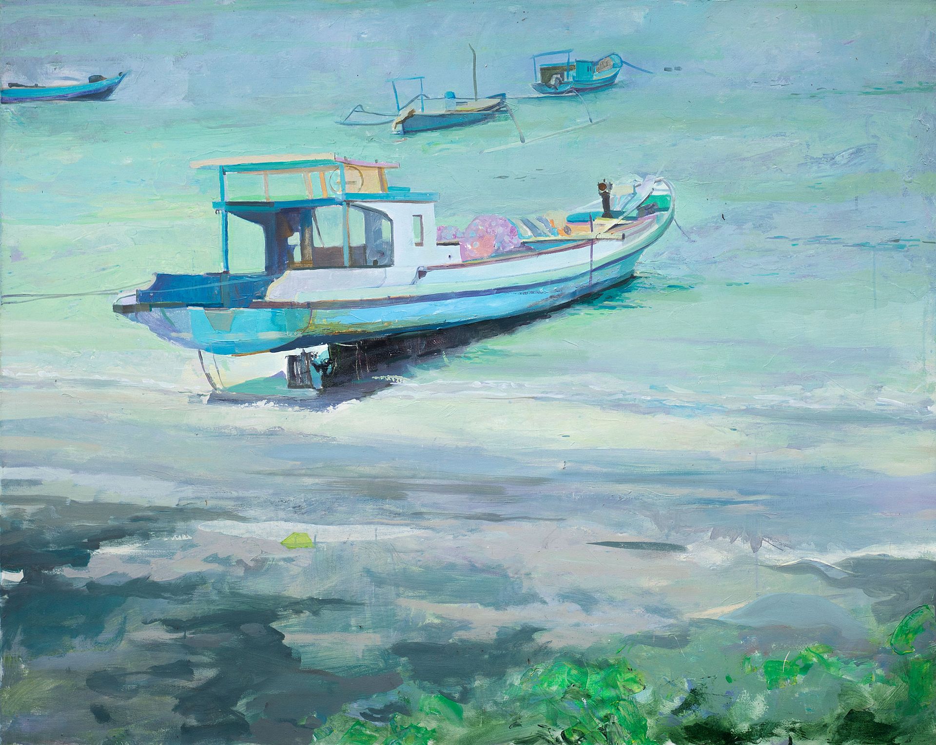 Глеб Солнцев (Картина, живопись - 
                  150 x 120 см) Гили Аир