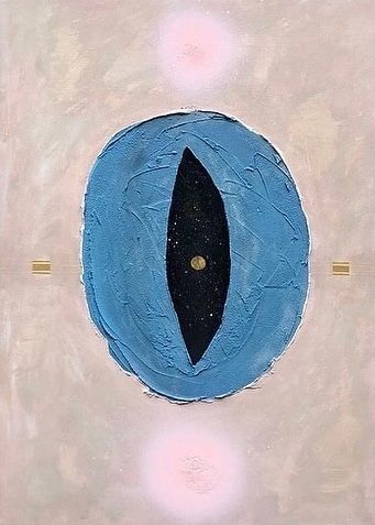 Маша Каштанова (Картина, живопись - 
                  60 x 70 см) Луна