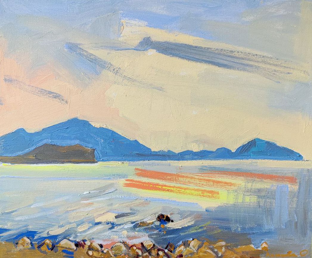 Олеся Лишаева (Картина, живопись - 
                  60 x 50 см) Раннее утро