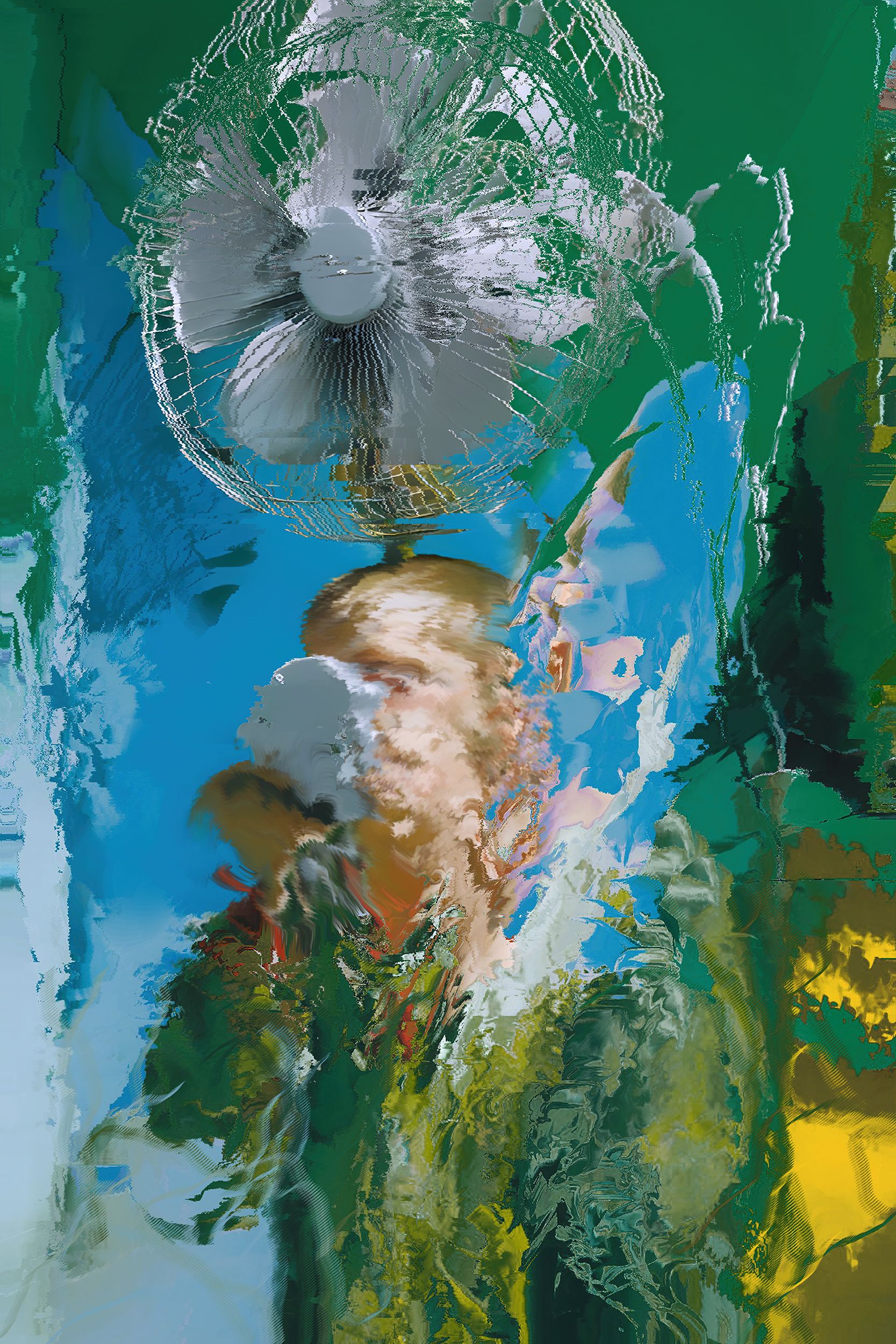 Илья Близнец (Картина, живопись - 
                  44.5 x 67 см) Проветривание