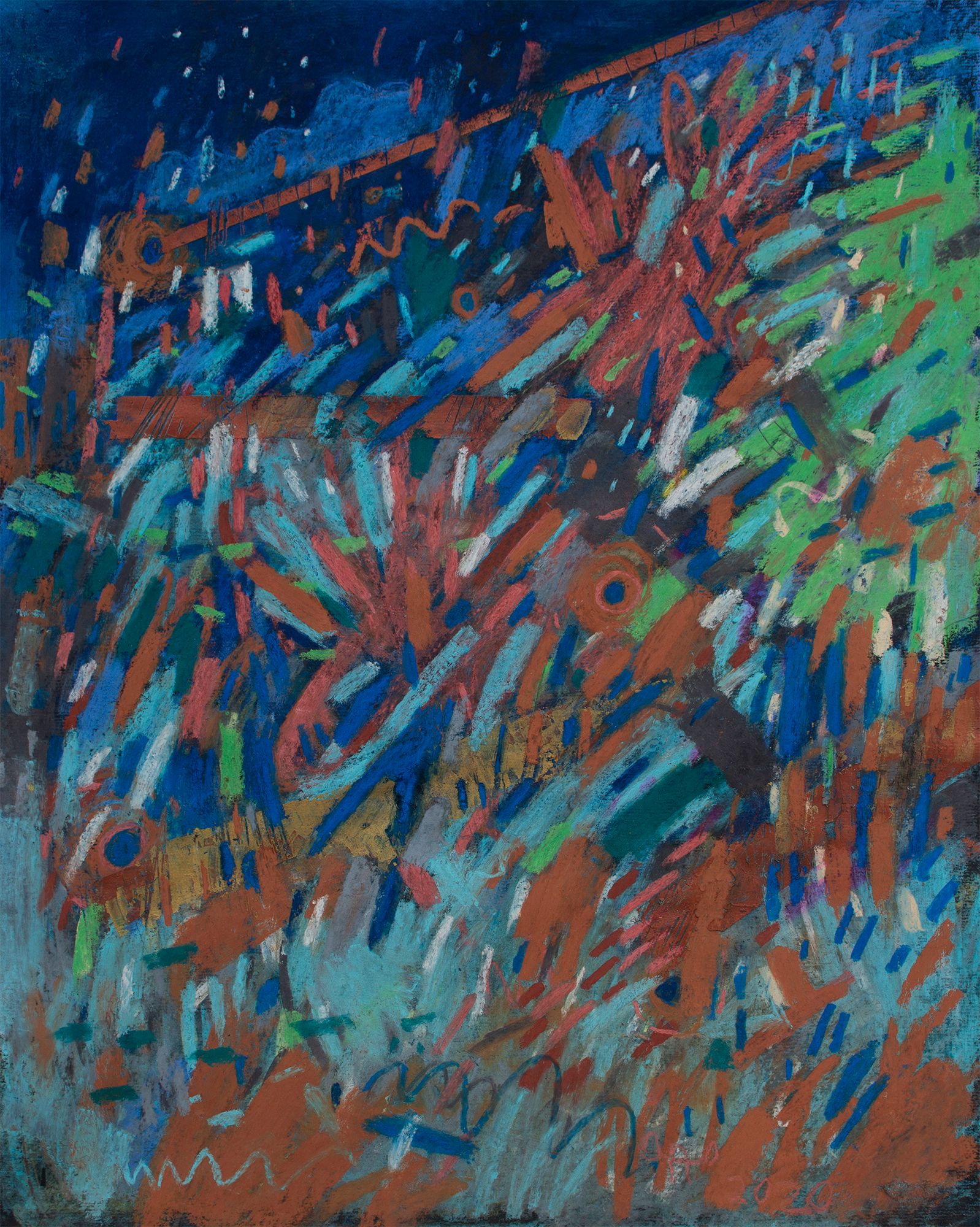 Олег Агафонов (Авторская графика - 
                  40 x 50 см) Brave New Falling Skies