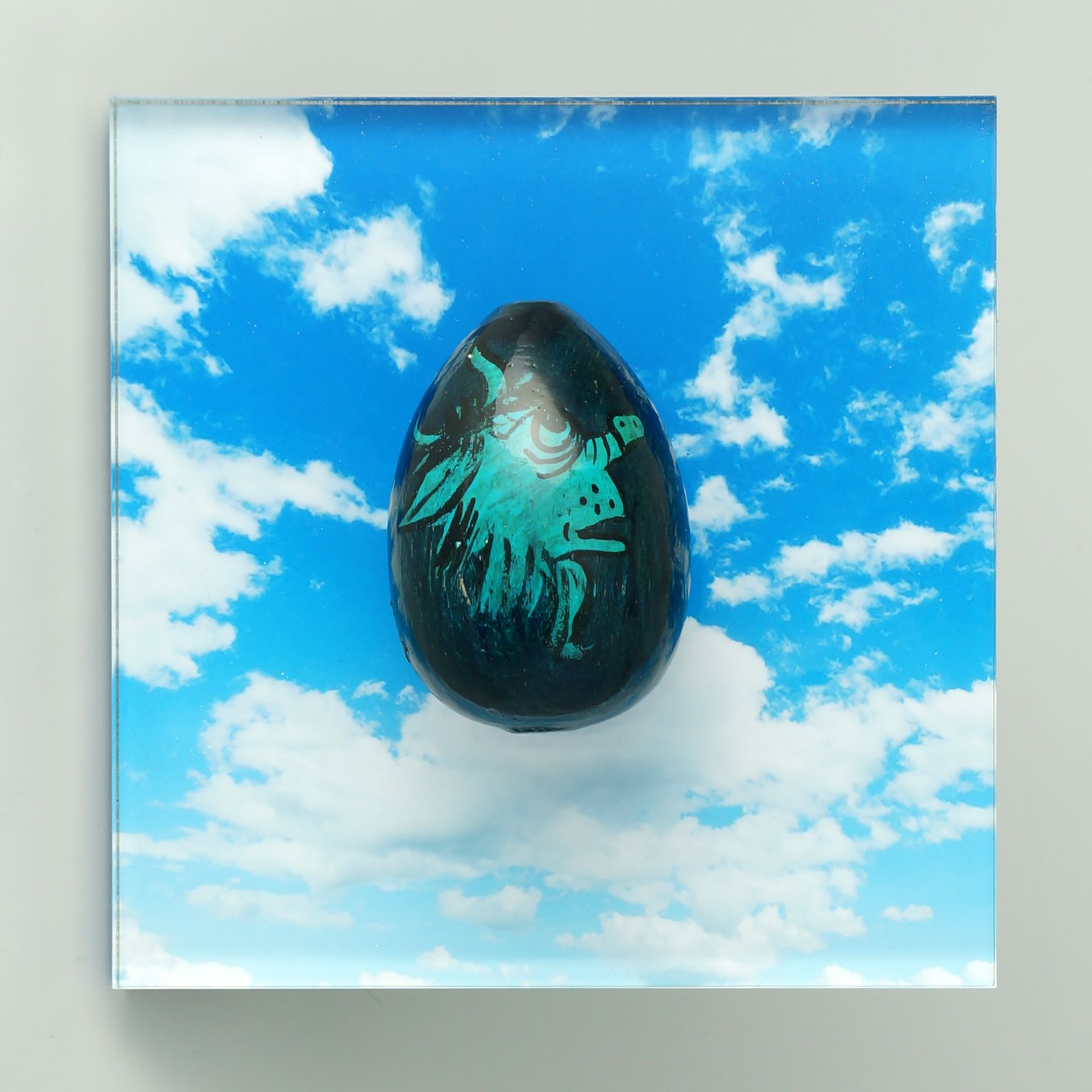 Оксана Мась (Инсталляция - 
                  15 x 15 см) Райские яйца Оксаны Мась. 1 egg