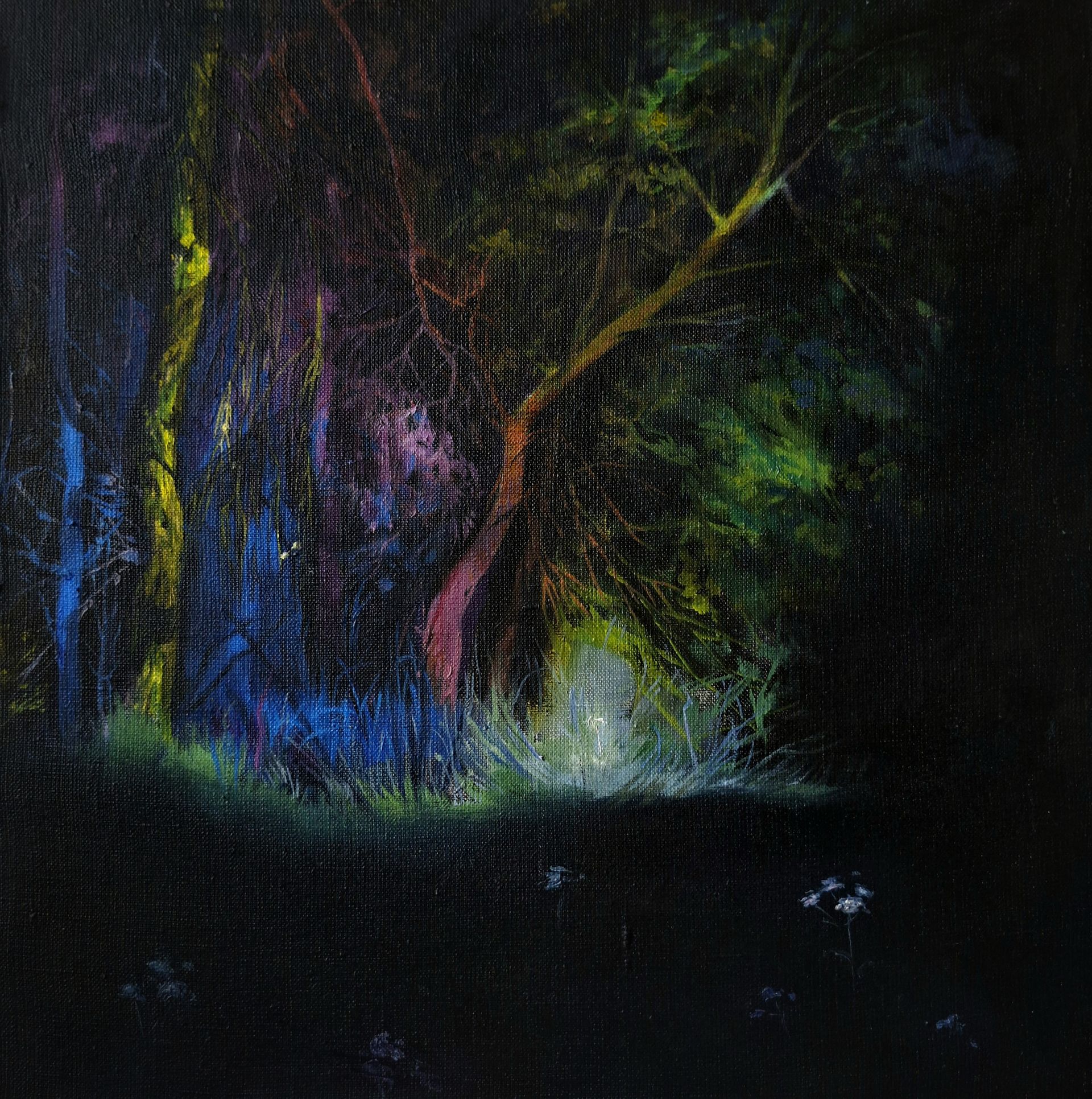 Ева Аракчеева (Картина, живопись - 
                  40 x 40 см) Расцвет