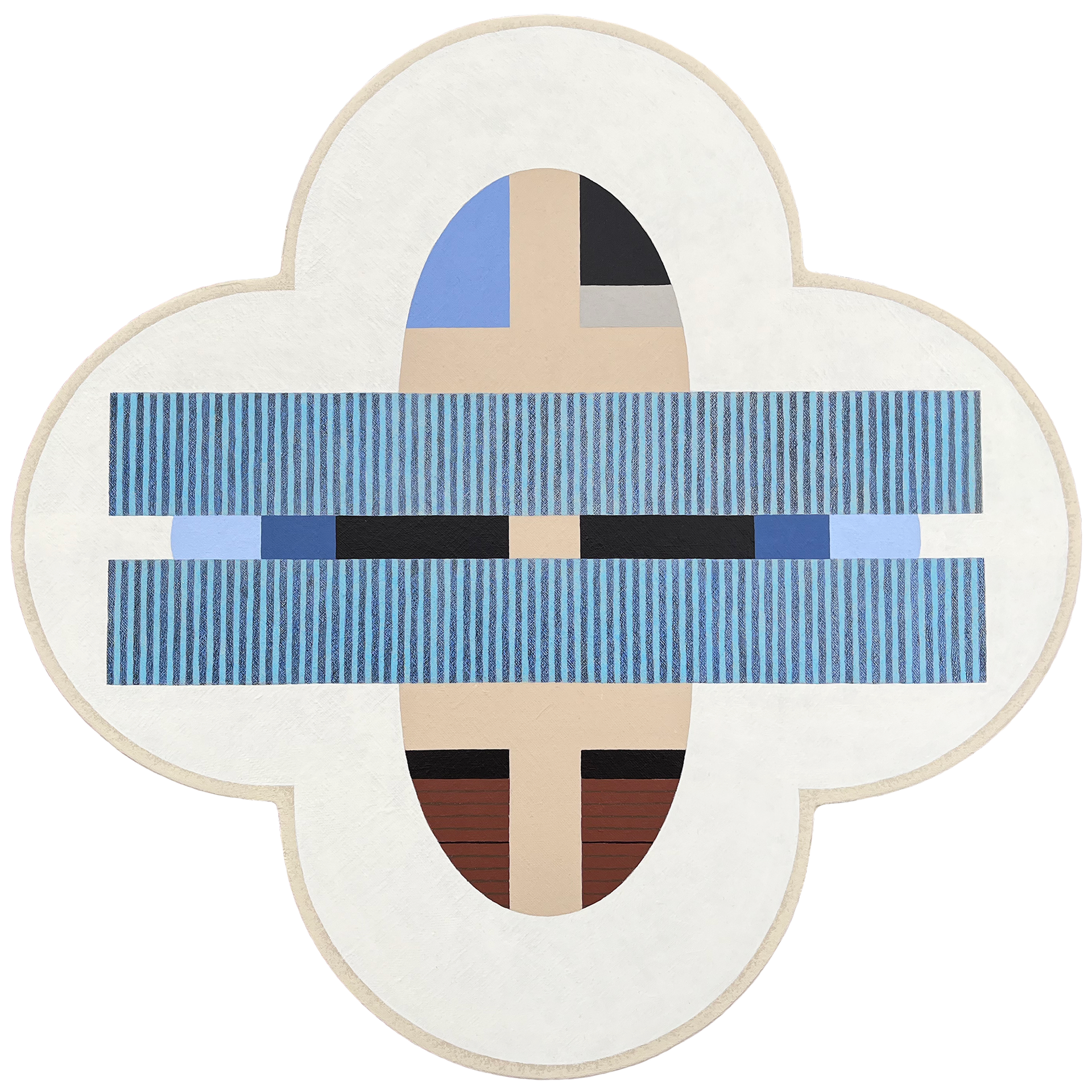 Алексей Жиляев (Картина, живопись - 
                  53 x 53 см) Малый формат №21