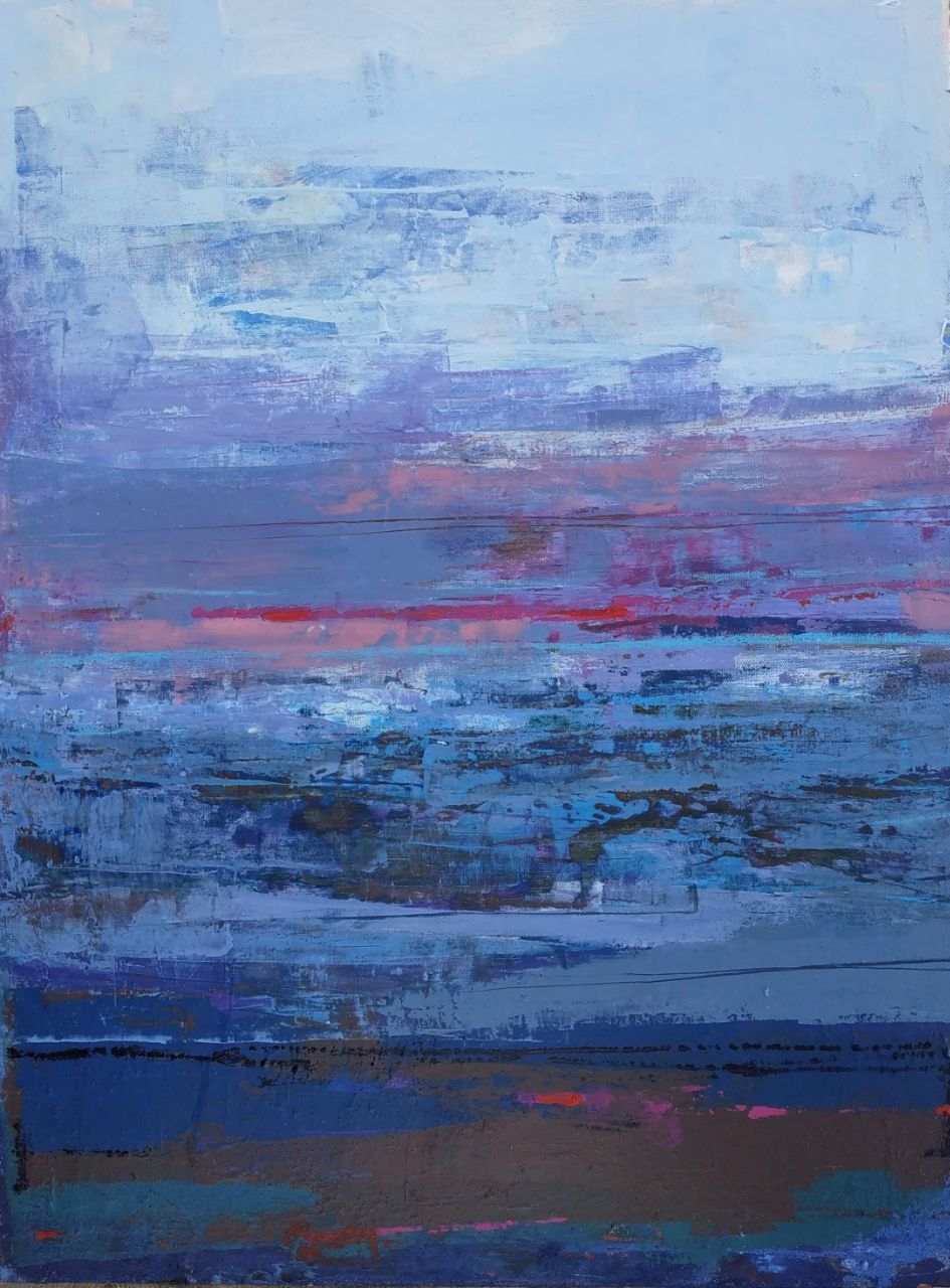 Виктория Шворень (Картина, живопись - 
                  60 x 80 см) Новые волны