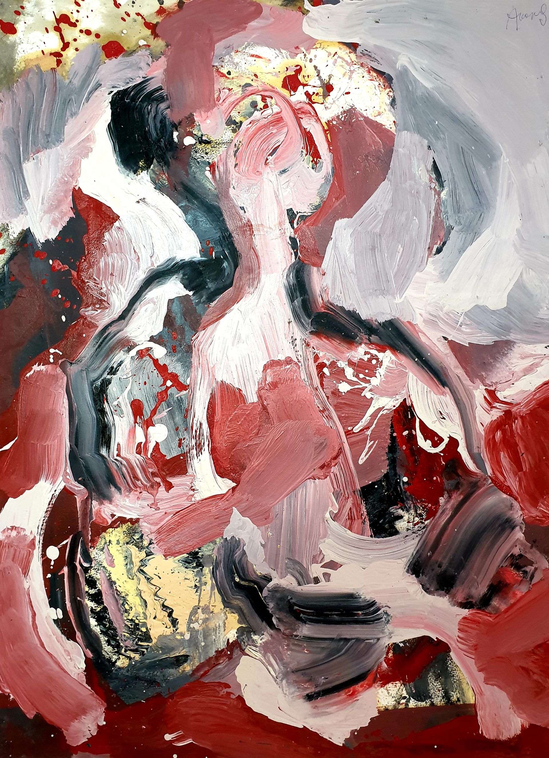 Александр Кокс (Картина, живопись - 
                  60 x 80 см) На кресле из человека