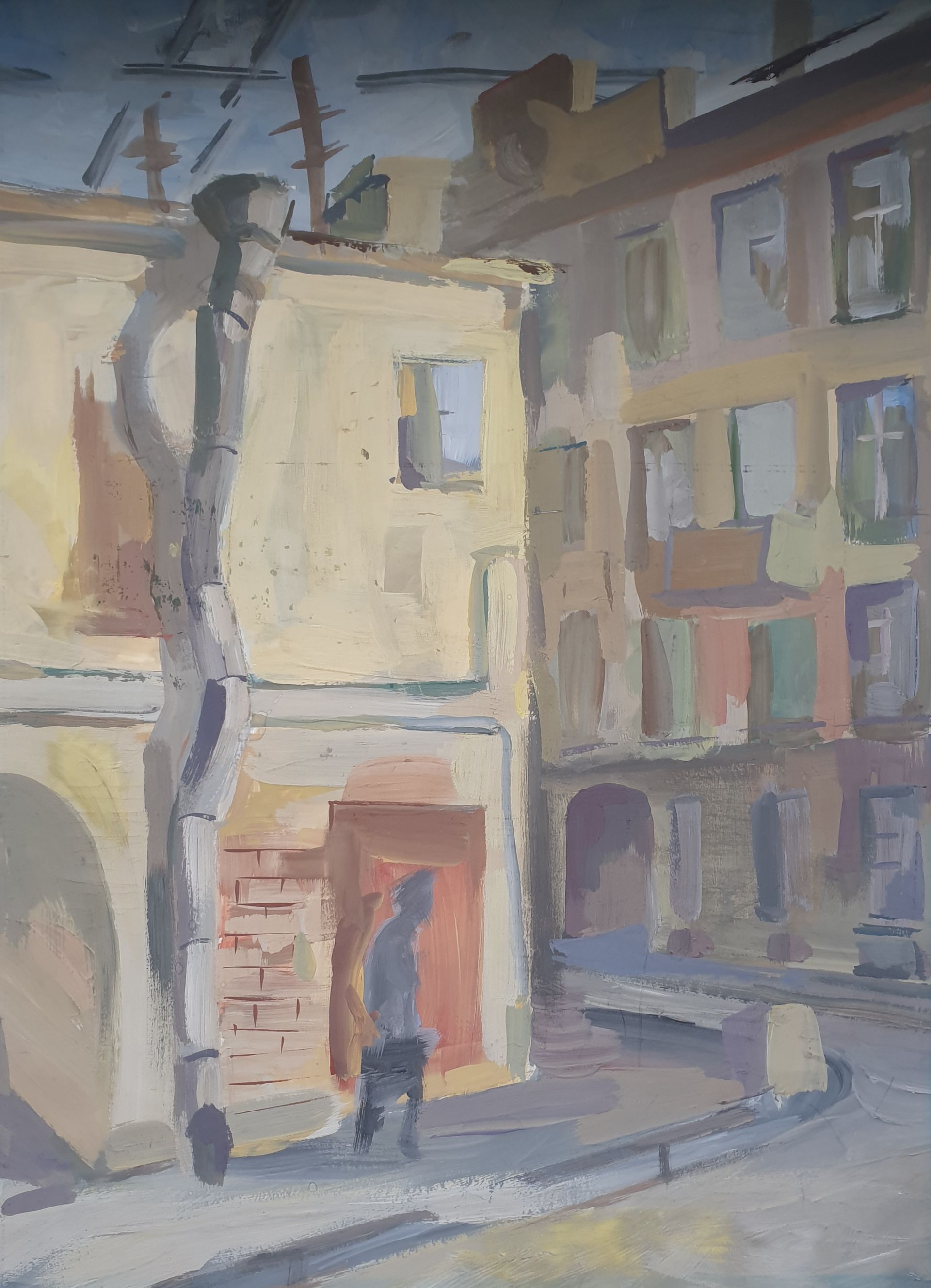 Юлия Арюшина (Авторская графика - 
                  29 x 39 см) Петербург