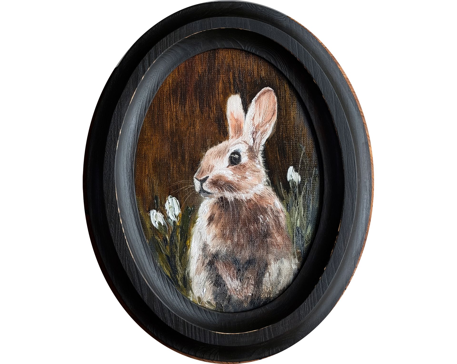 Светлана Юматова (Авторская графика - 
                  24 x 30 см) Ушастый заяц