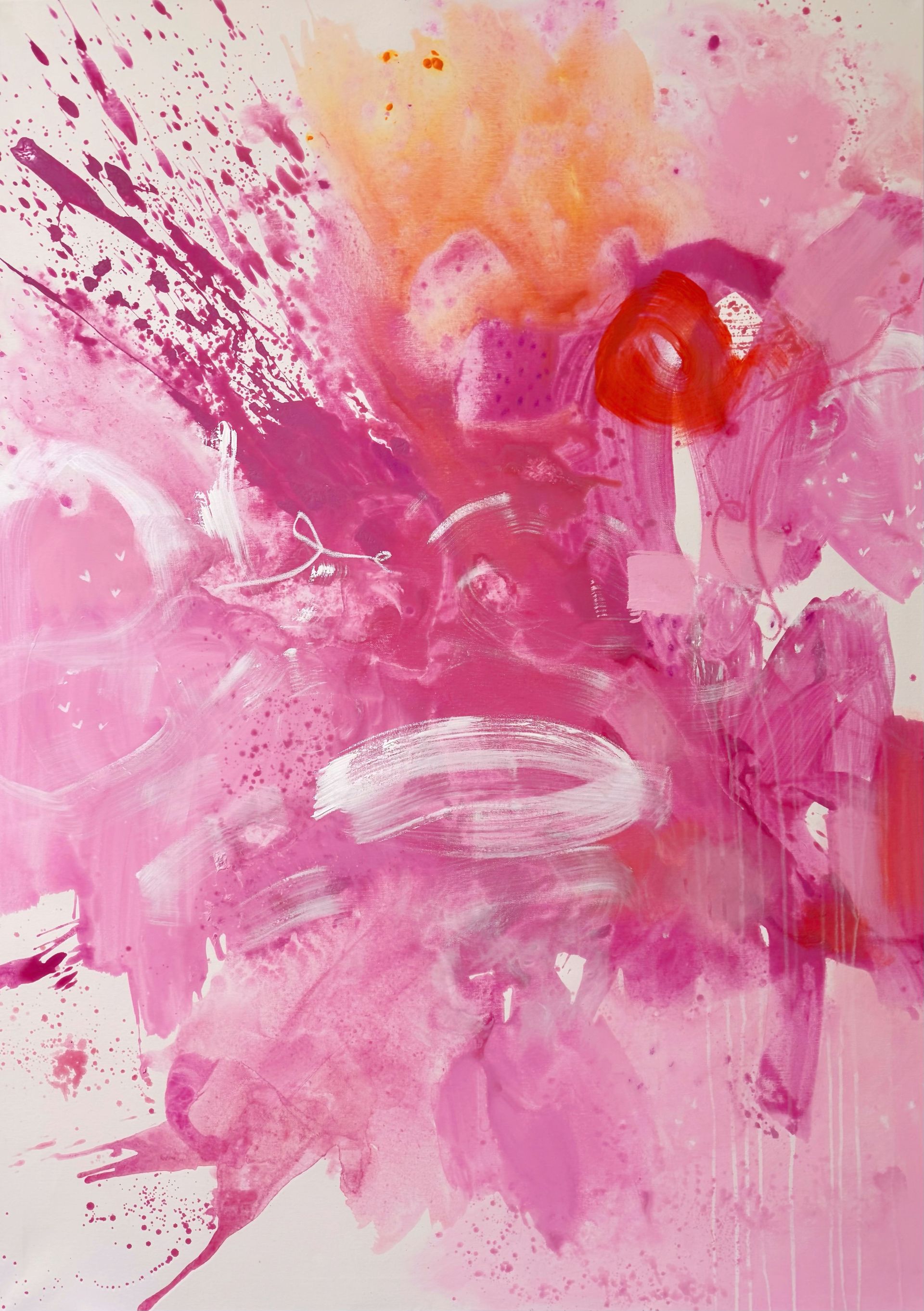 Анна Ганина (Картина, живопись - 
                  100 x 140 см) Pink manifesto