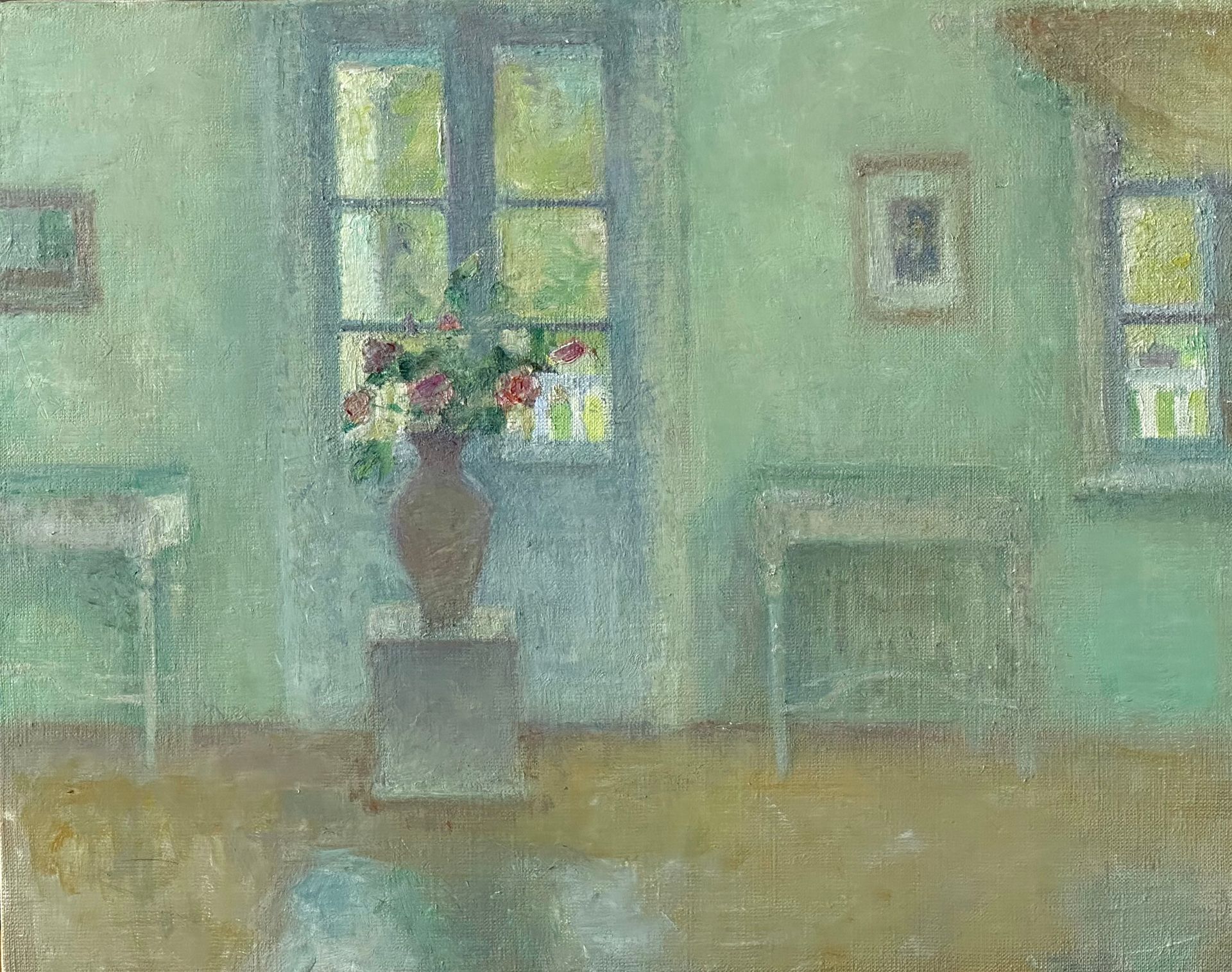Екатерина Потапова (Картина, живопись - 
                  50 x 40 см) Интерьер в Петровском