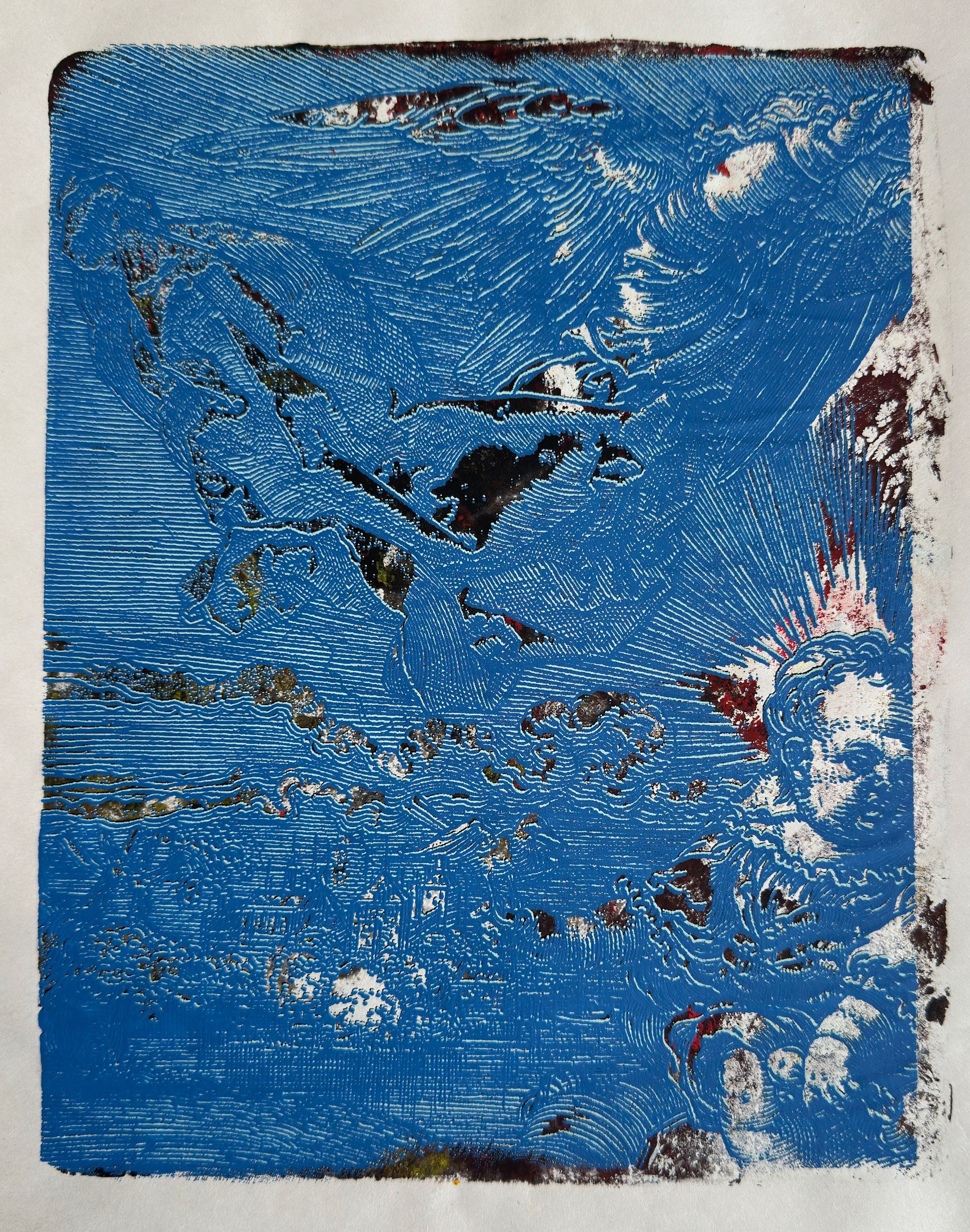 Дарья Мазур (Графика печатная - 
                  20 x 25.5 см) Эдем