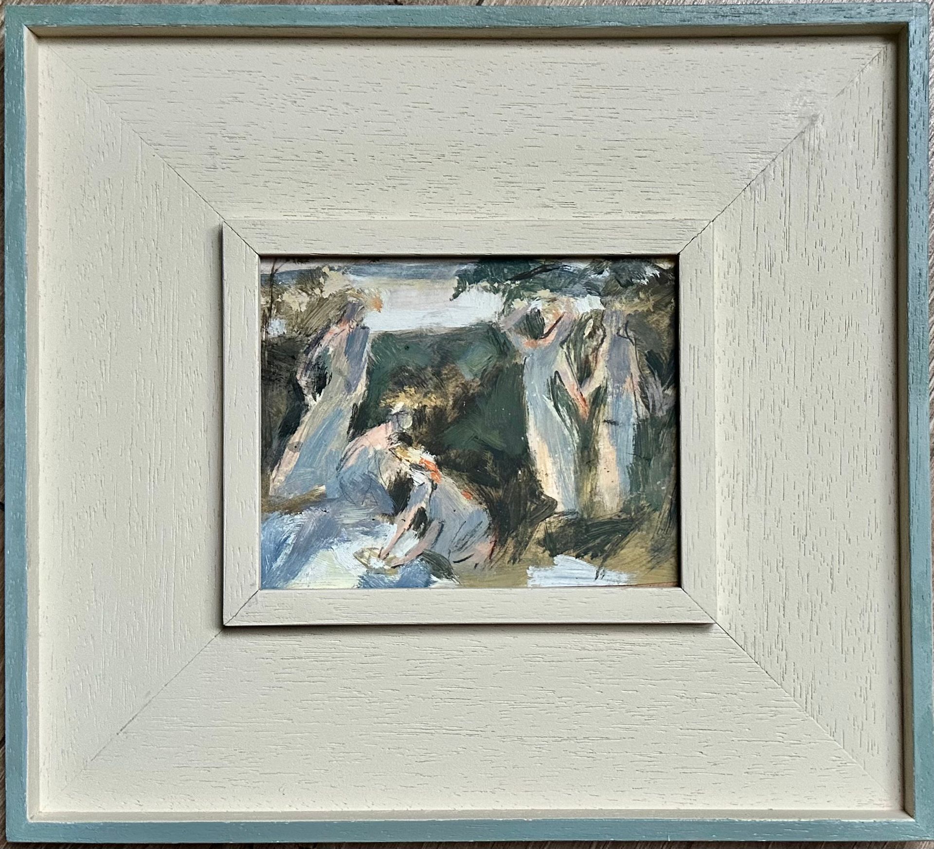 Алина Буглеева (Авторская графика - 
                  27 x 25 см) Говорили травы с молодой луною