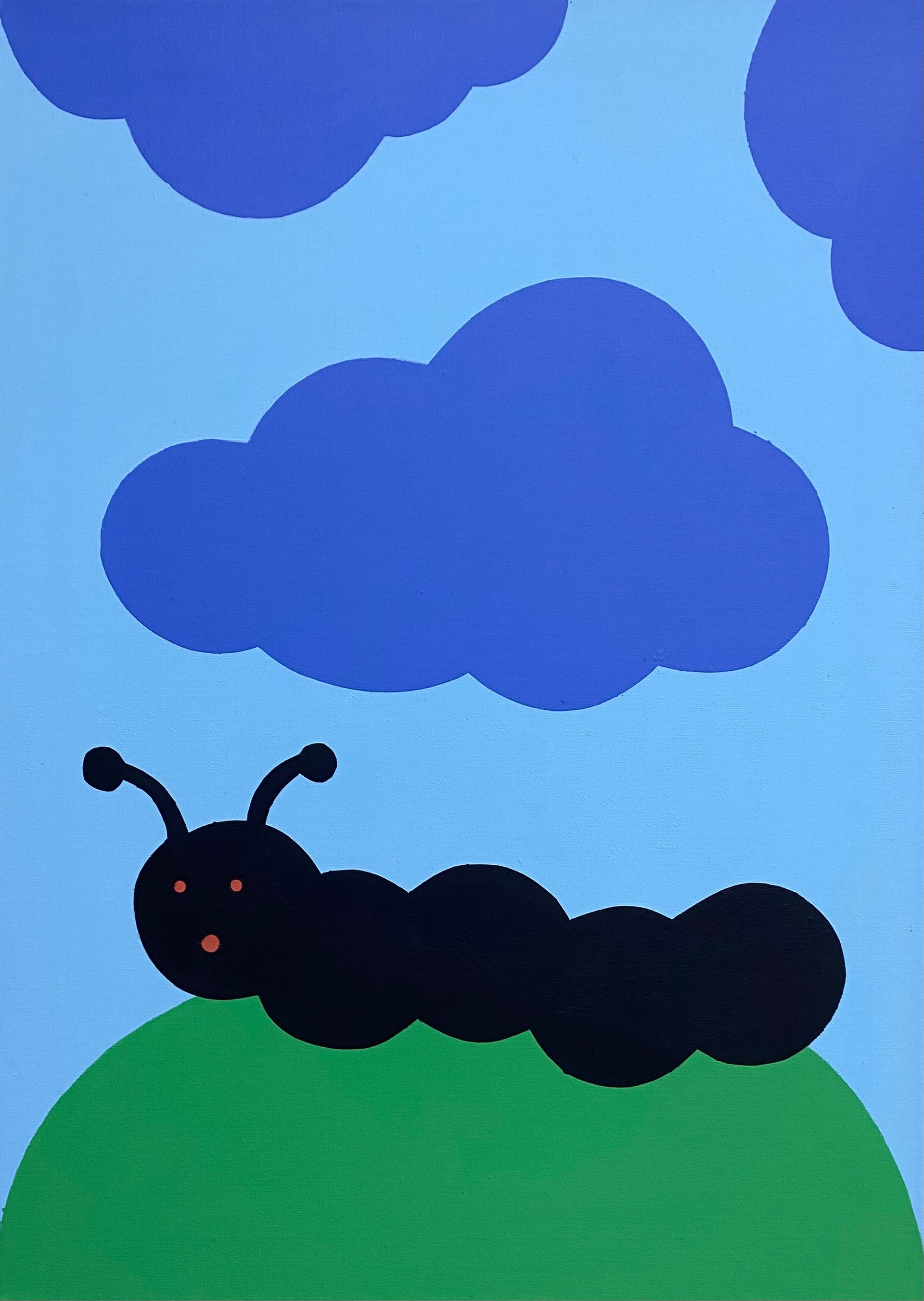Юрий Ростиславский (Картина, живопись - 
                  50 x 70 см) Хочу стать облаком