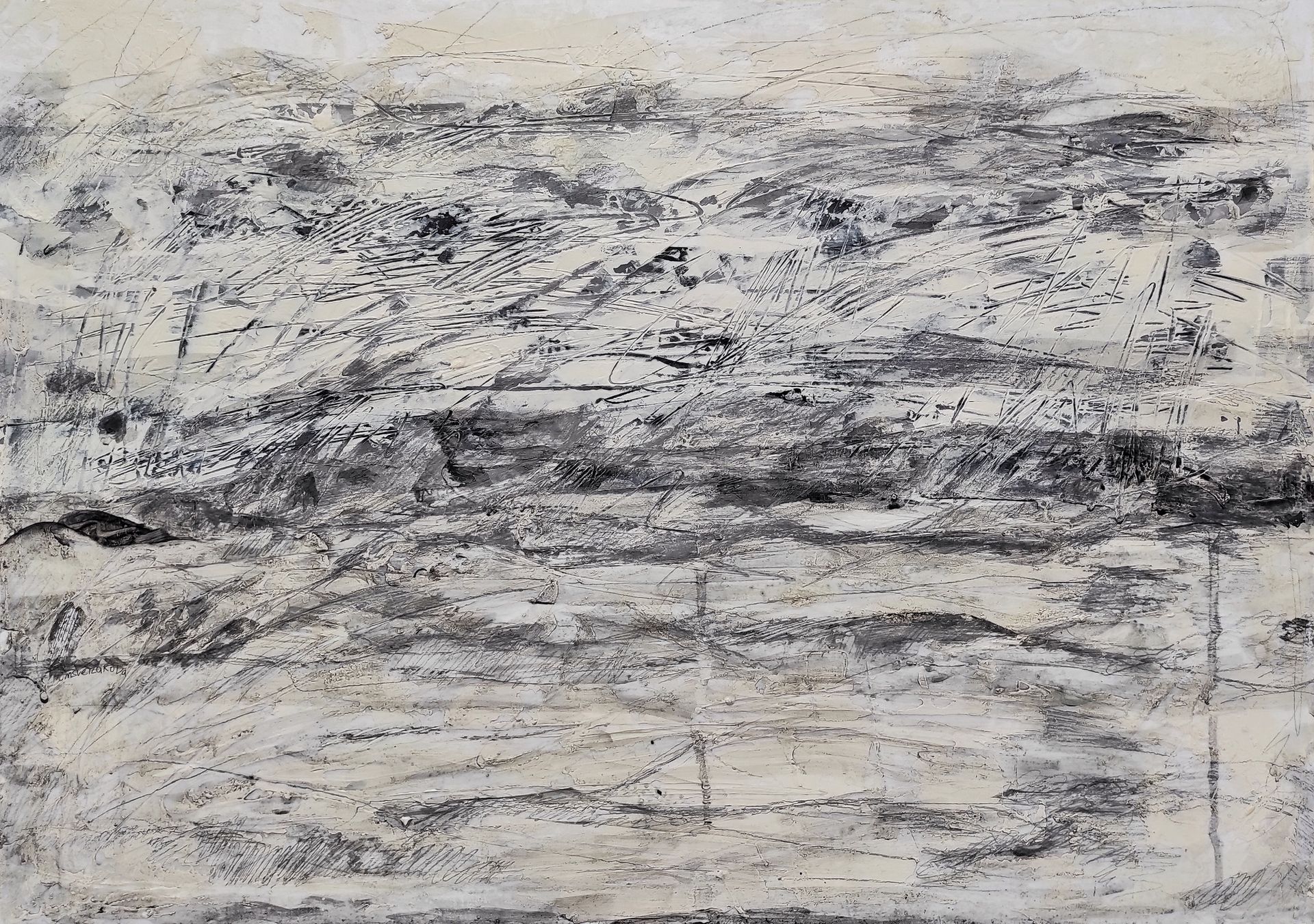 Мария Светлакова (Авторская графика - 
                  59.5 x 41.5 см) Время жизни