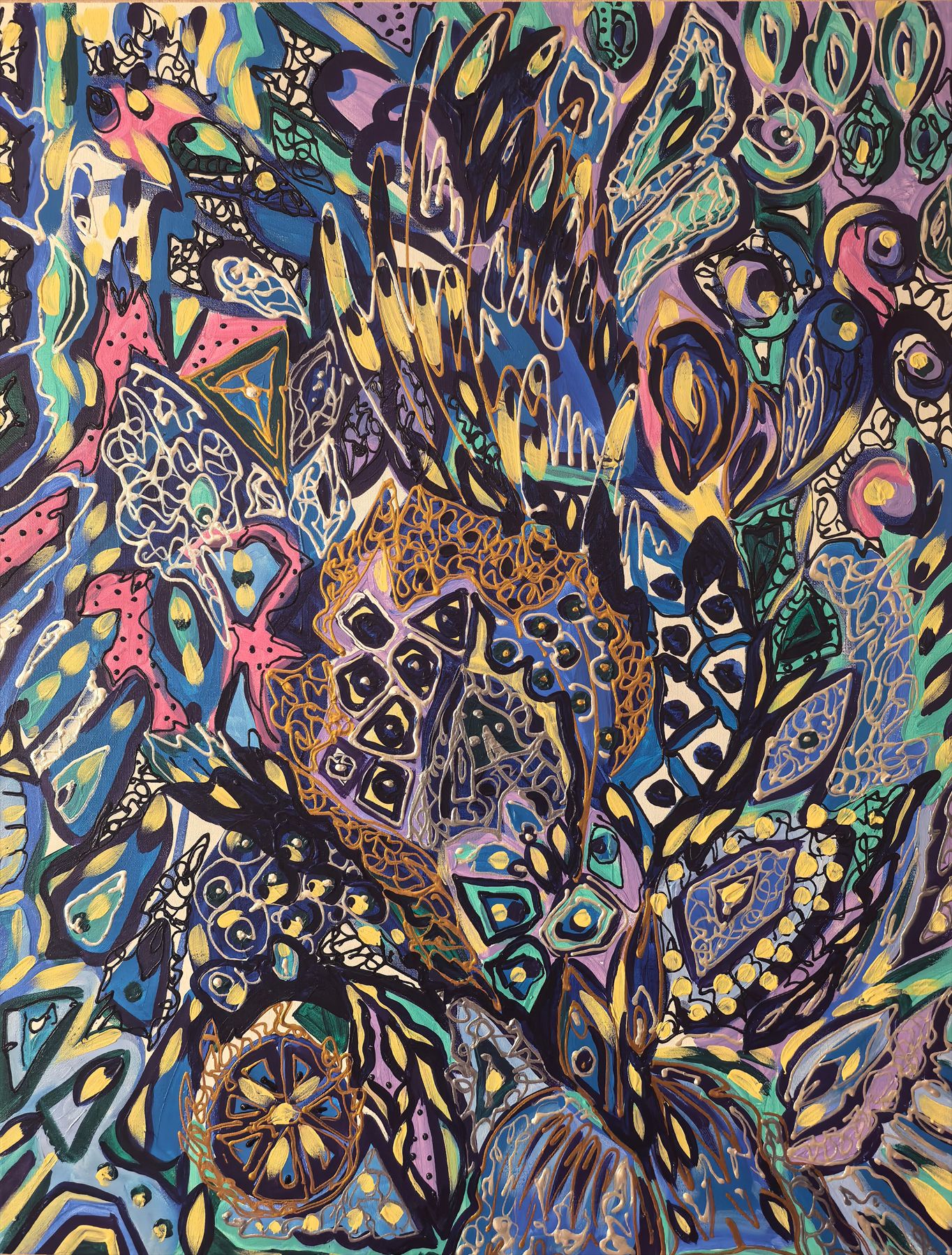 Ирина Шумская (Картина, живопись - 
                  60 x 80 см) Лазурная звезда