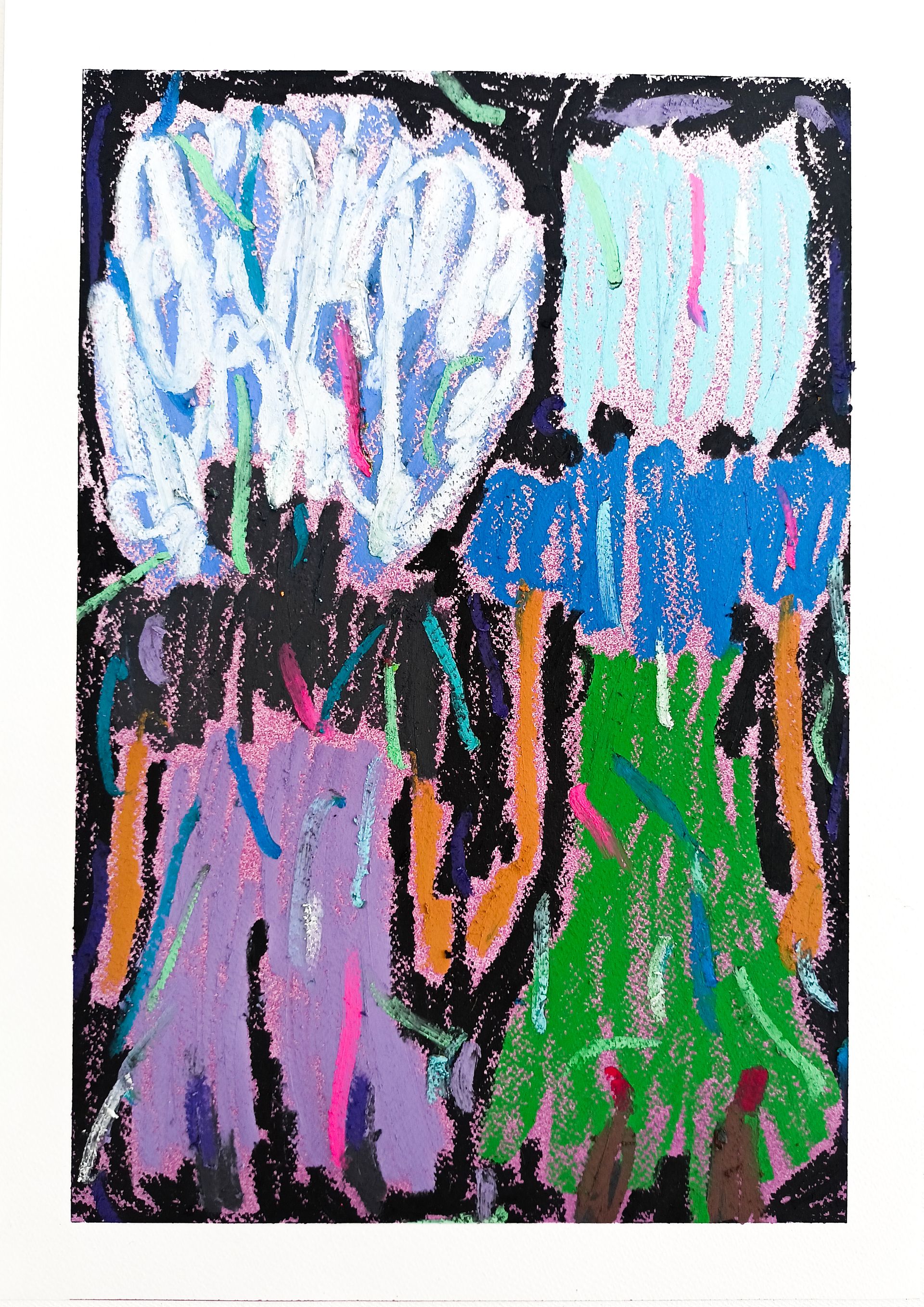 Дарья Растунина (Авторская графика - 
                  29 x 42 см) Без названия