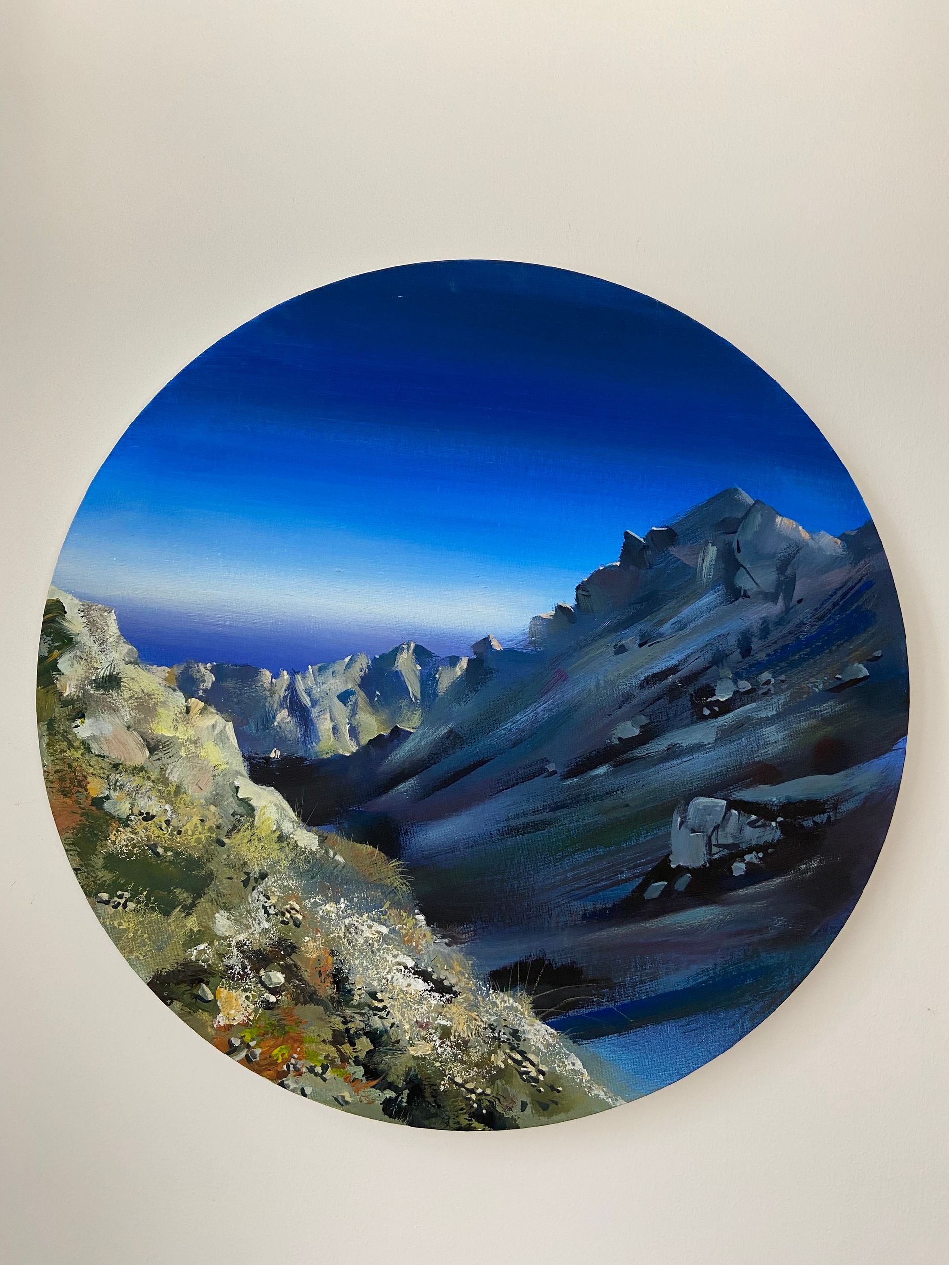 Динара Хёртнагль (Картина, живопись - 
                  50 x 50 см) Skylights 