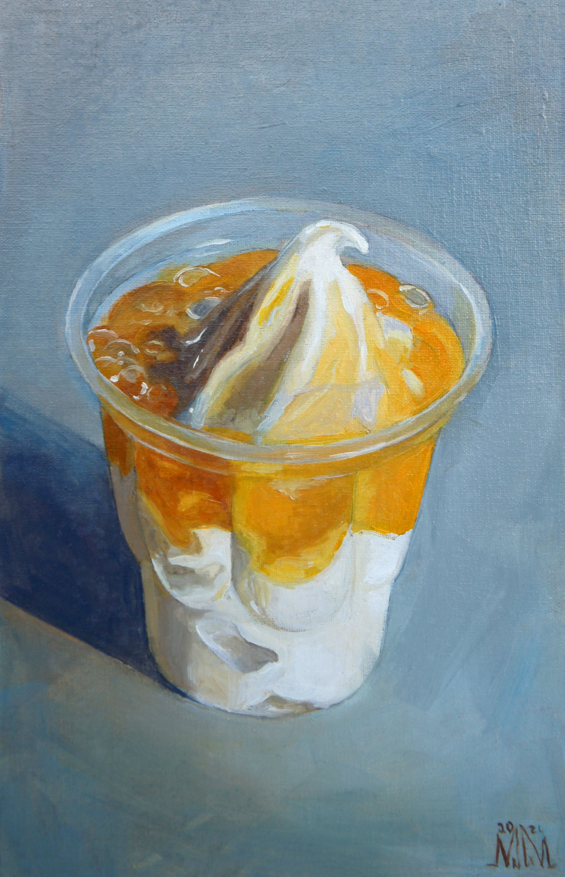 Мария Максимова (Авторская графика - 
                  20 x 30 см) ICE CREAM I