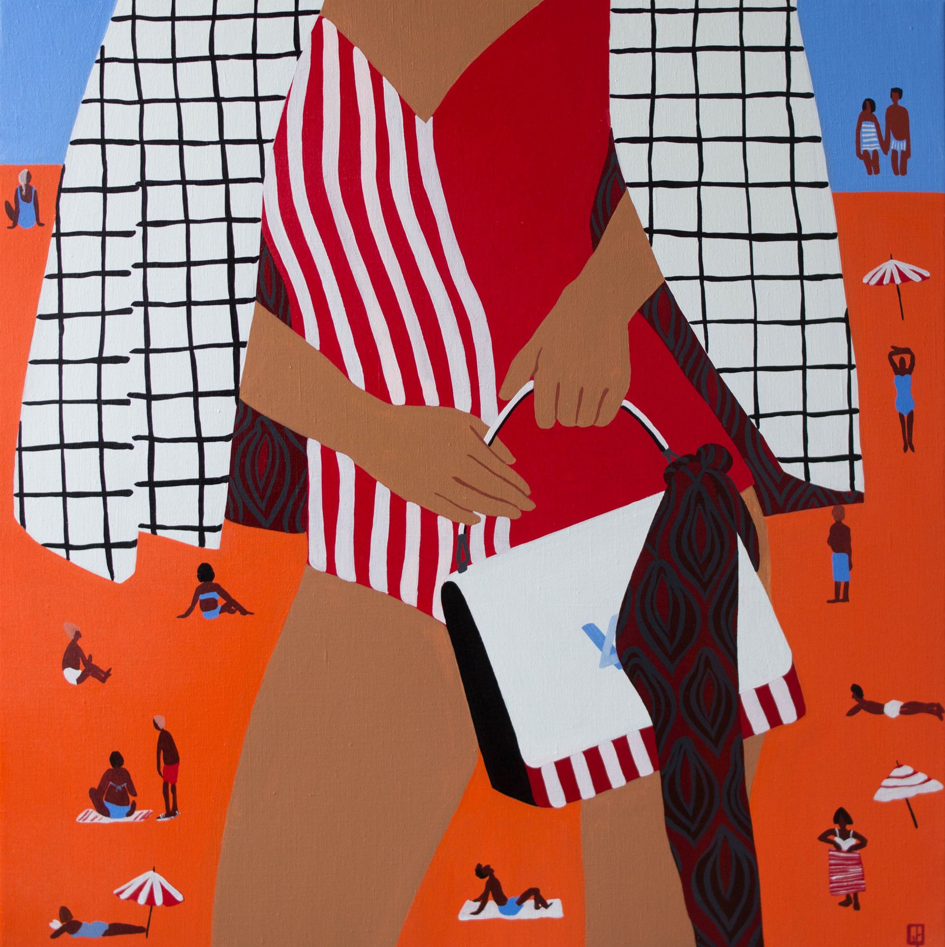 Екатерина Щепина (Картина, живопись - 
                  70 x 70 см) Начало сезона