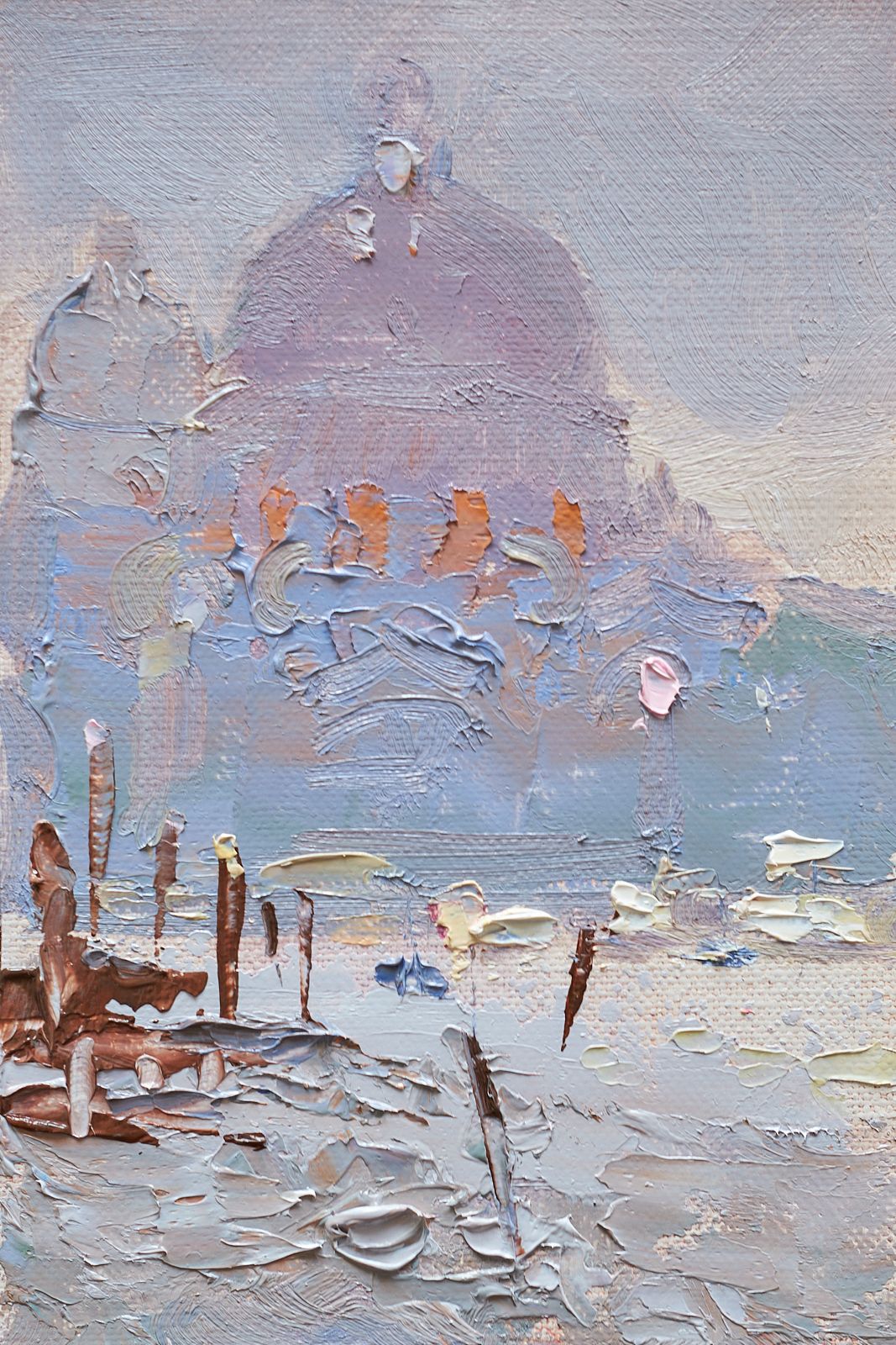 Ольга Дейн (Картина, живопись - 
                  20 x 29 см) Микровенеция