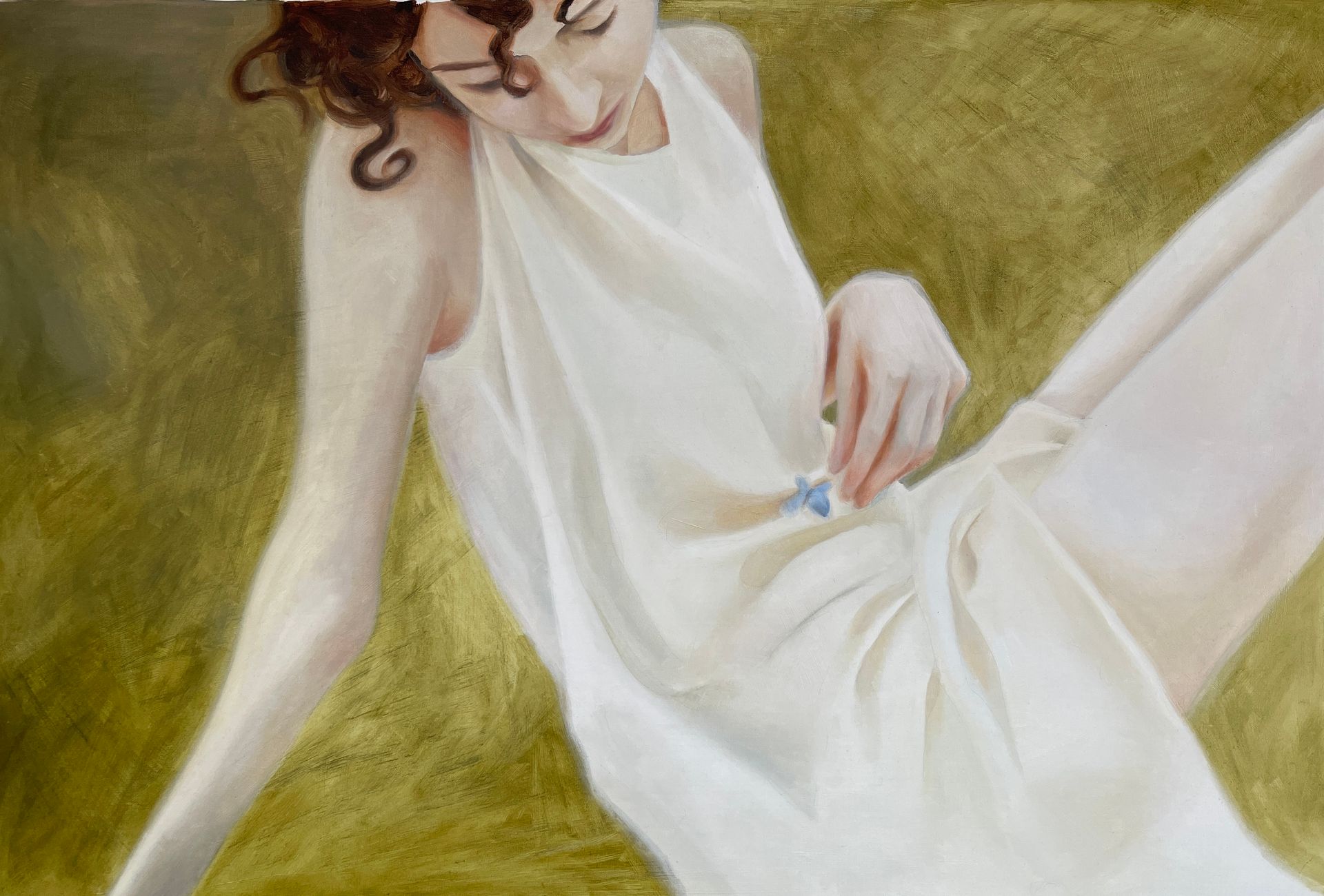 Алиса Дьякова (Картина, живопись - 
                  100 x 70 см) Надежда