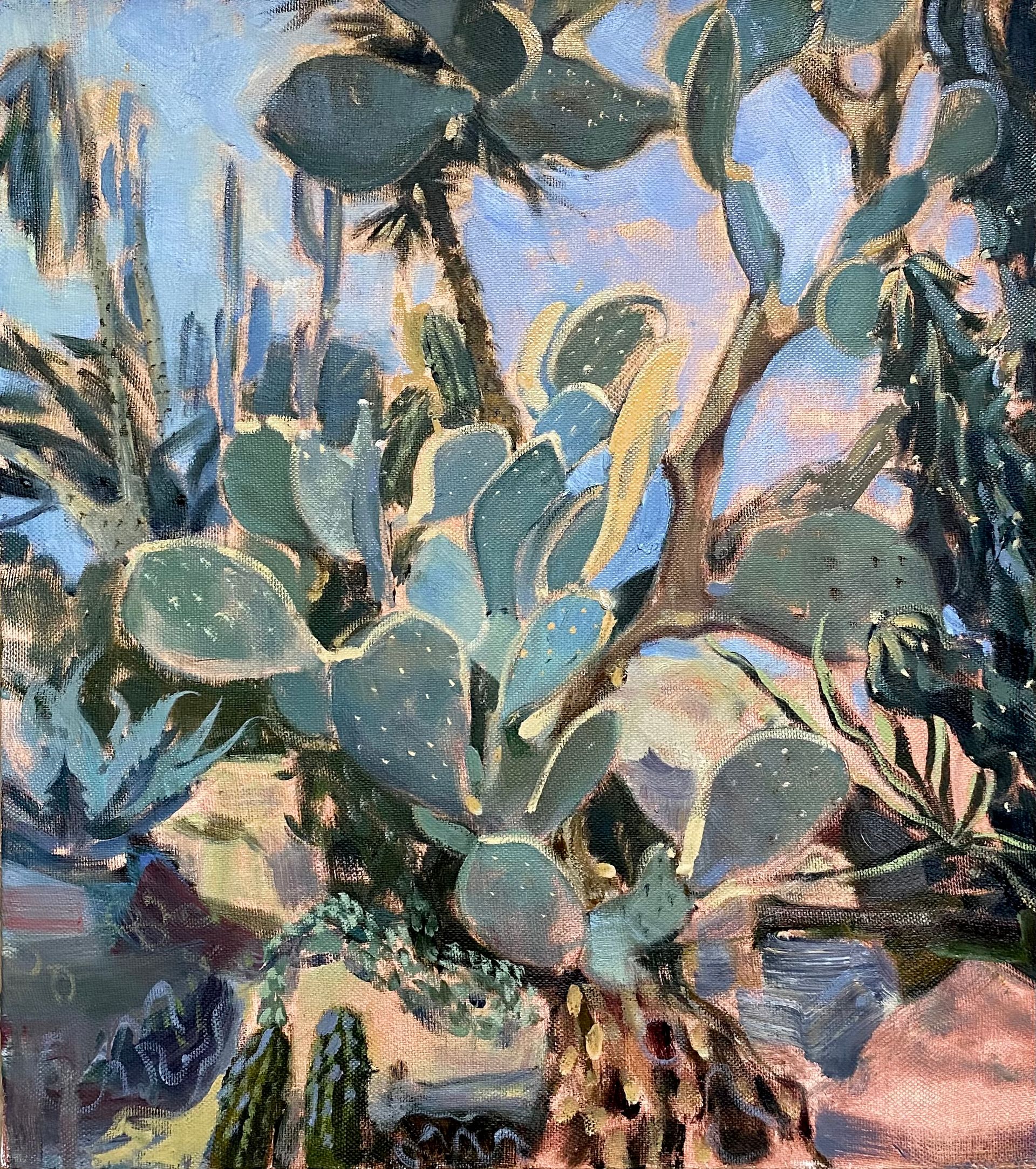 Алина Буглеева (Картина, живопись - 
                  40 x 50 см) Ботанический сад