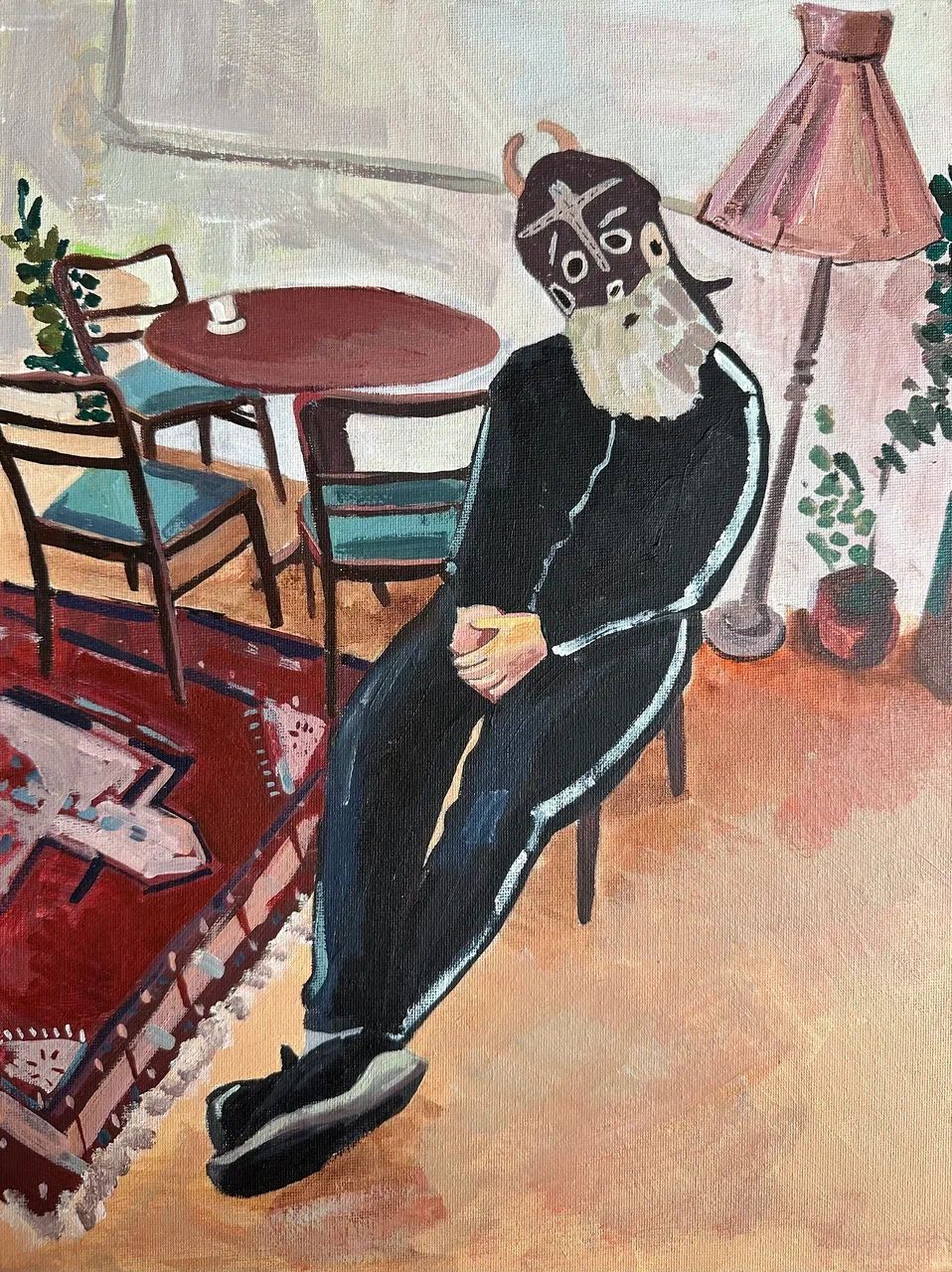 Мадина Беликова (Авторская графика - 
                  30 x 40 см) №2