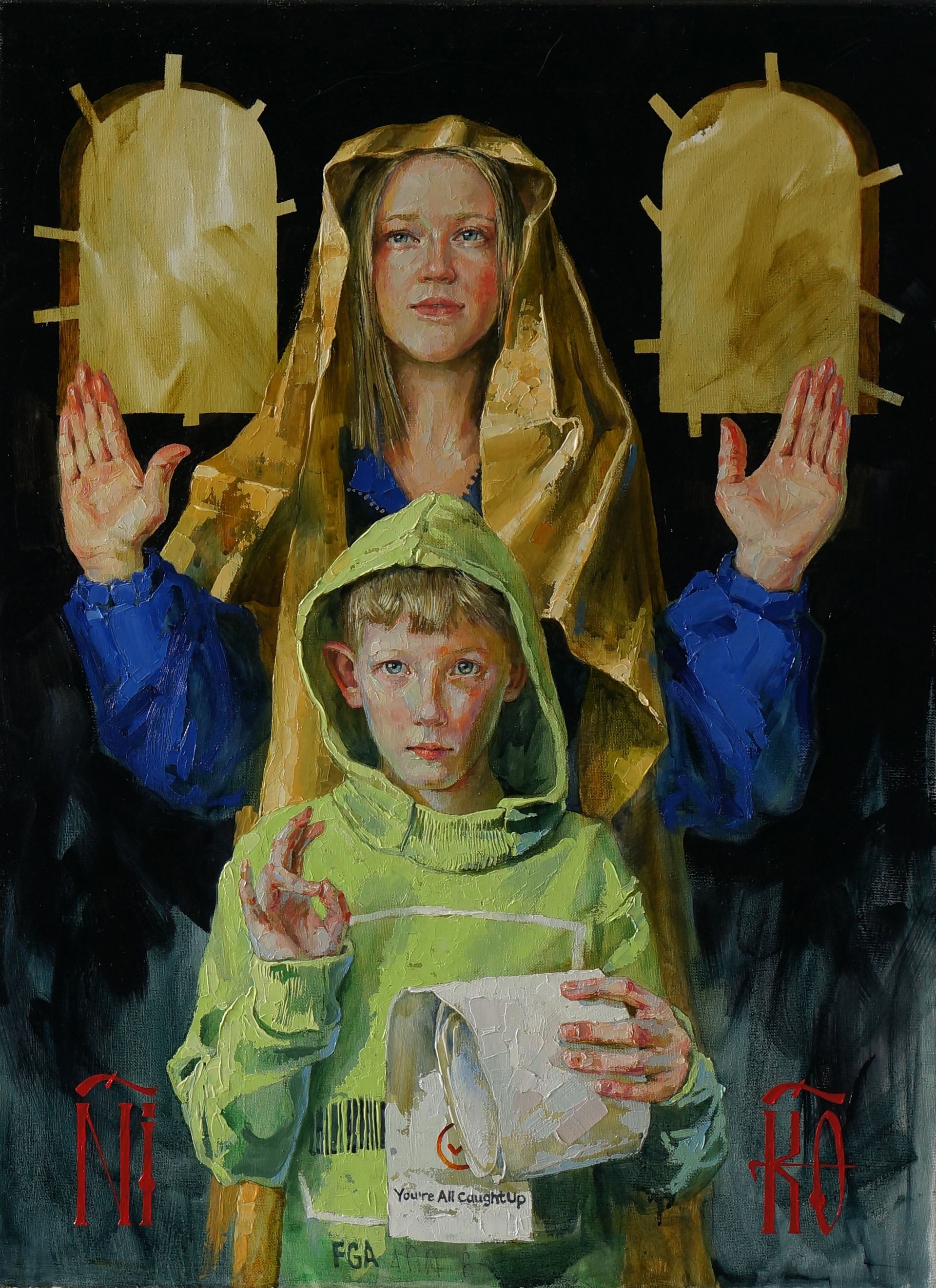 Марина Нико (Картина, живопись - 
                  55 x 75 см) 20 20