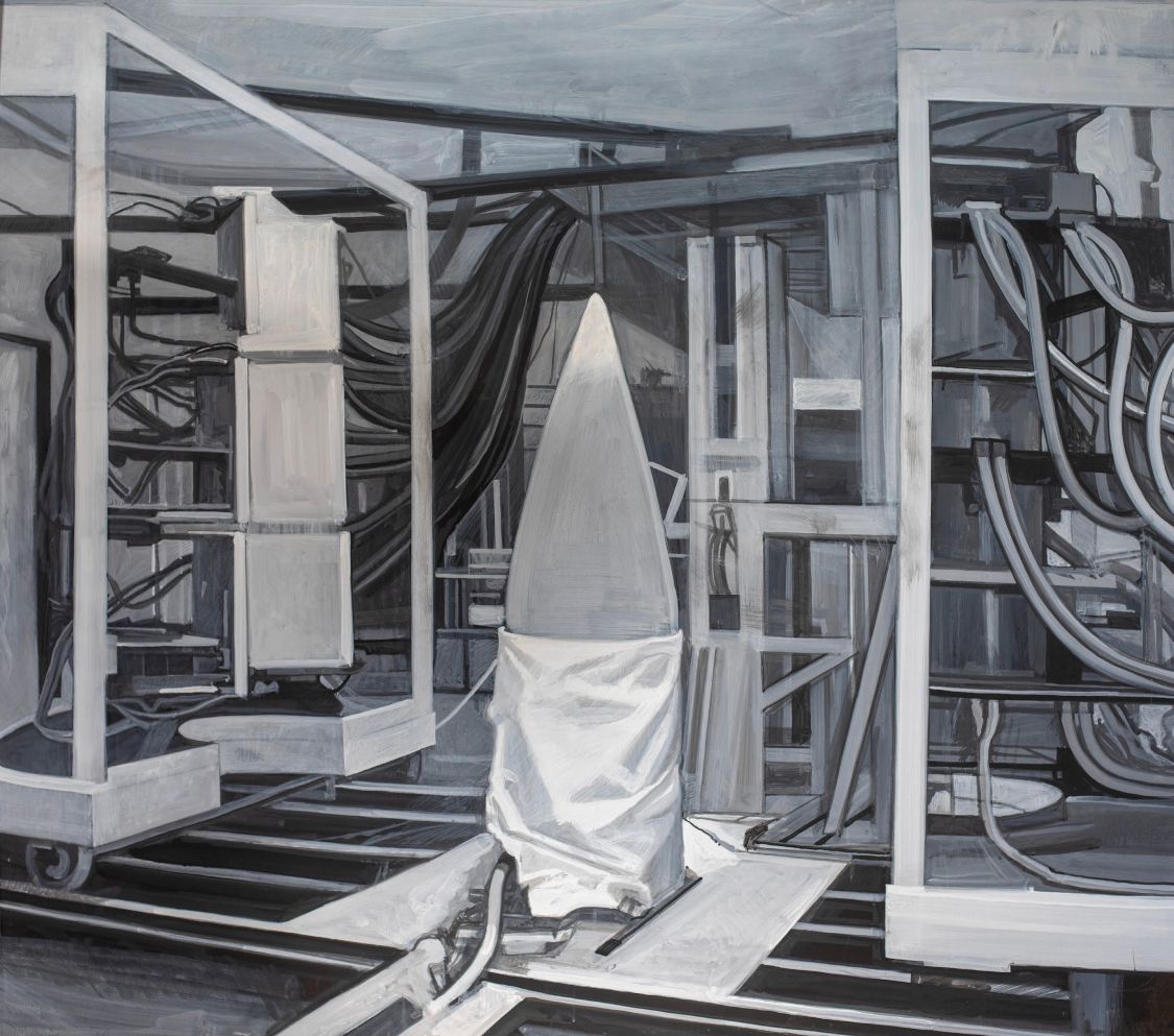 Агне-Мария Силкинайте (Картина, живопись - 
                  138 x 123 см) Technology VIII