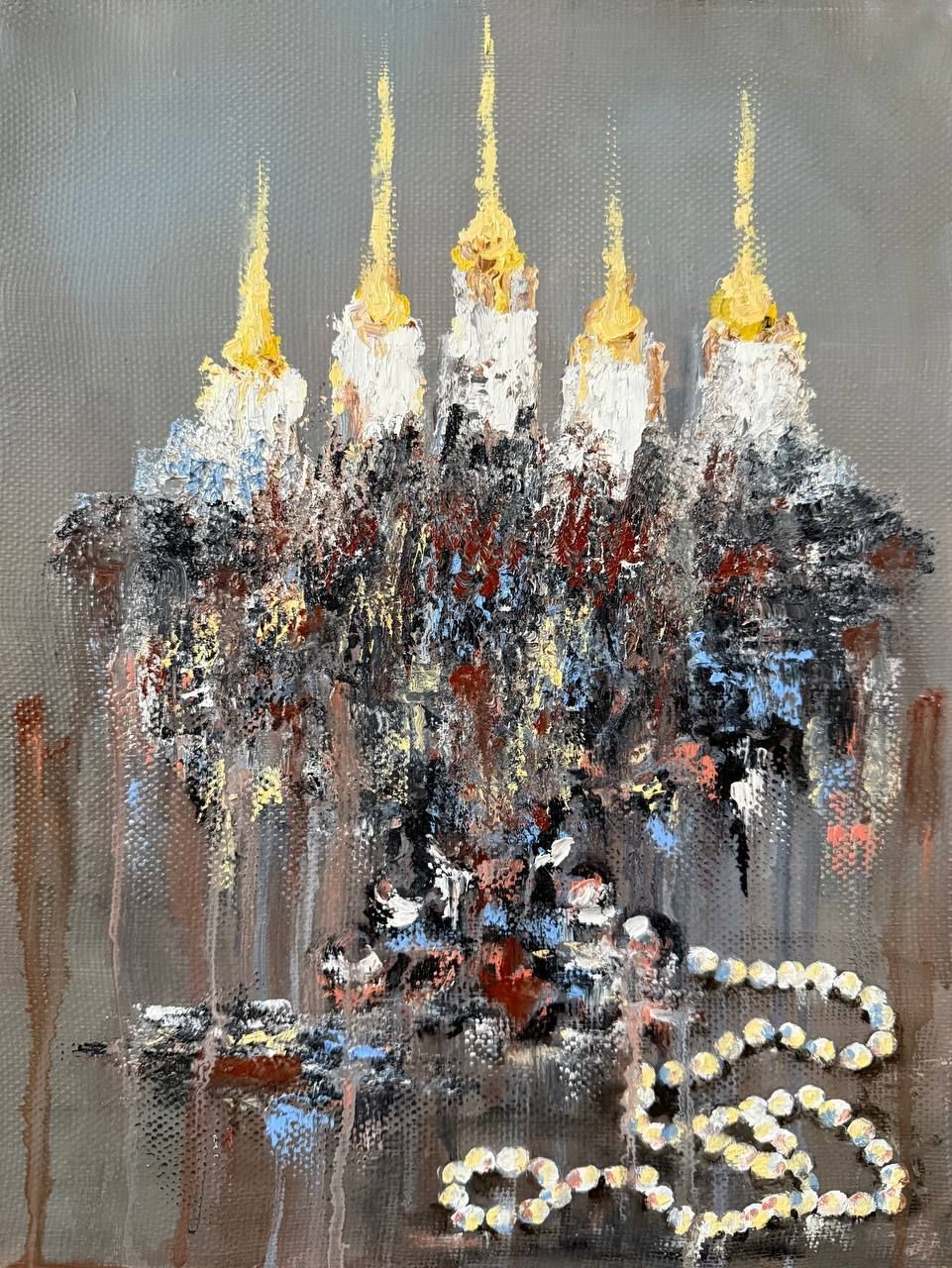 Белла Новинькова (Картина, живопись - 
                  30 x 40 см) На память