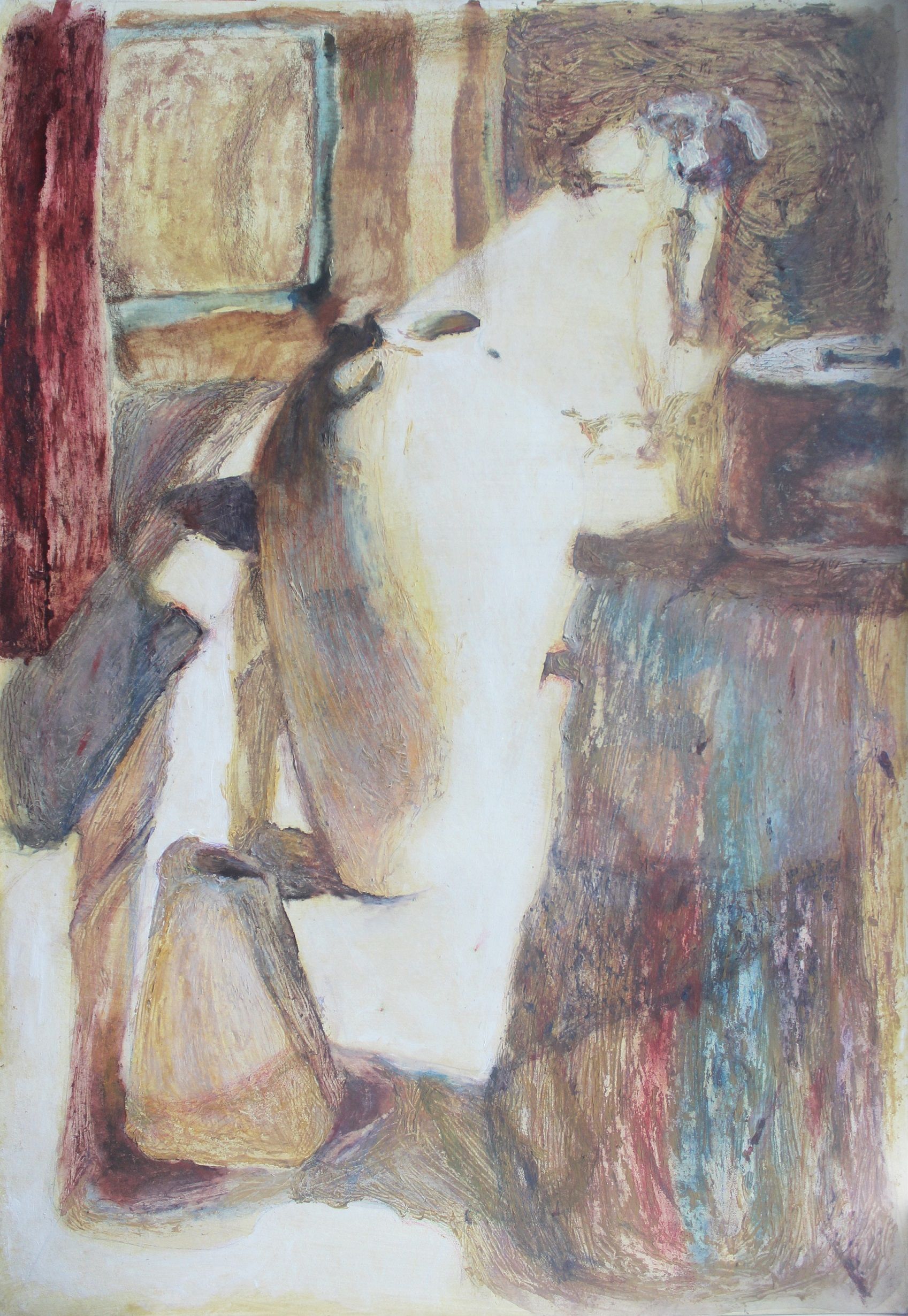 Елена Дуванова (Авторская графика - 
                  46 x 65 см) В лучах солнца