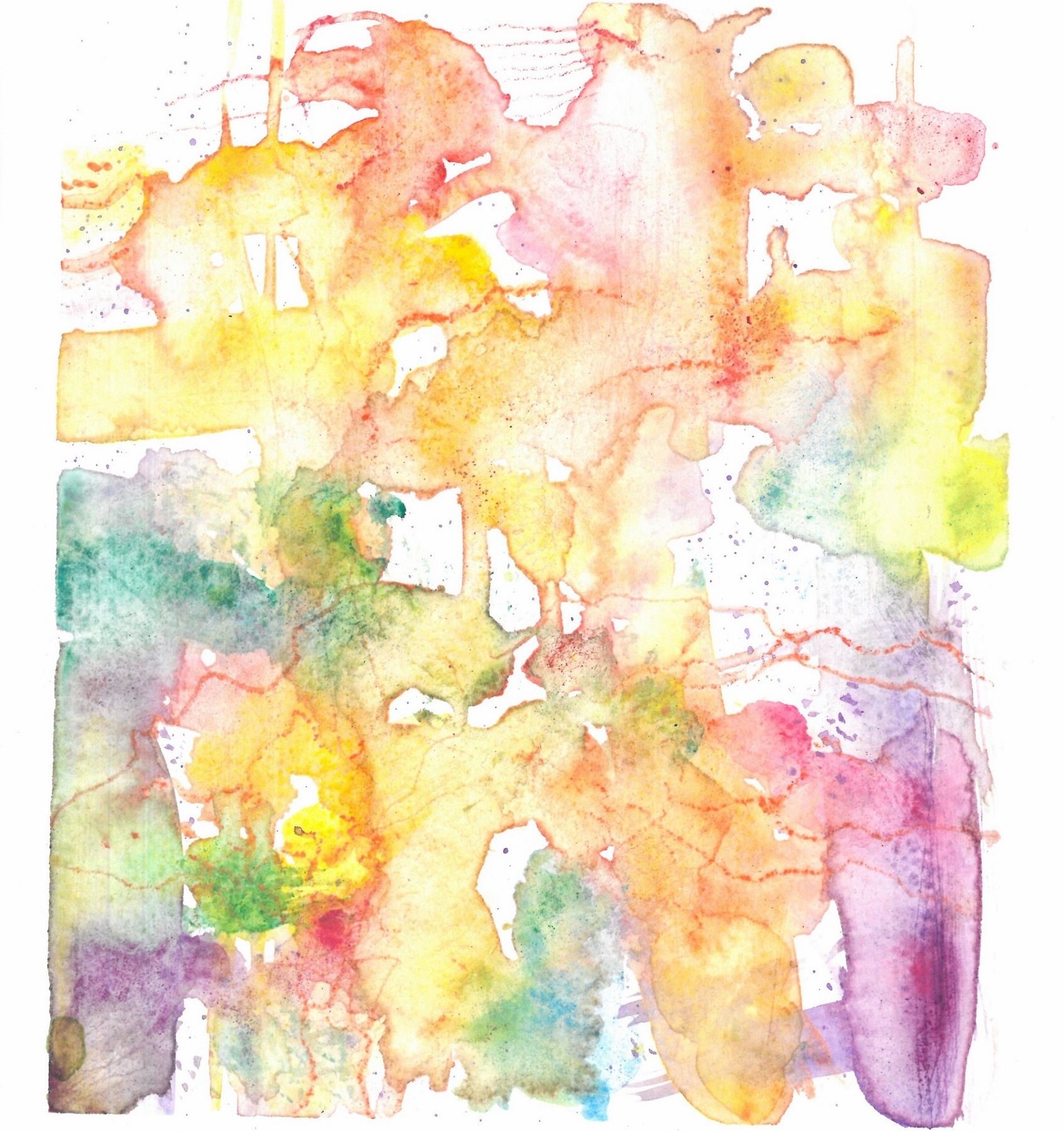 Ирина Булдина (Авторская графика - 
                  13 x 14 см) Абстракция 3