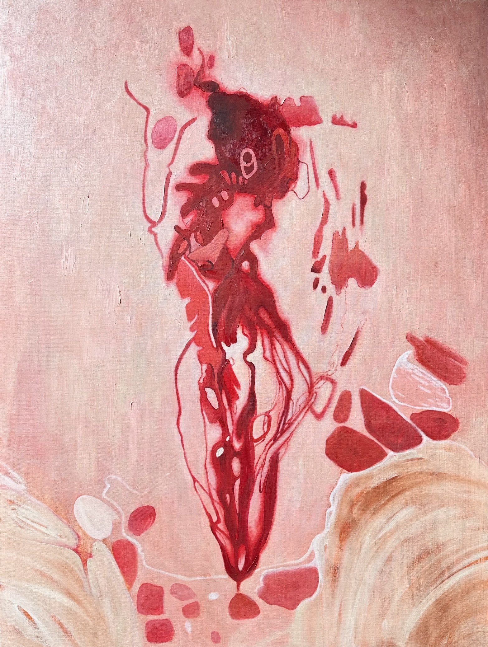 Дина Лепченкова (Картина, живопись - 
                  90 x 120 см) Корень