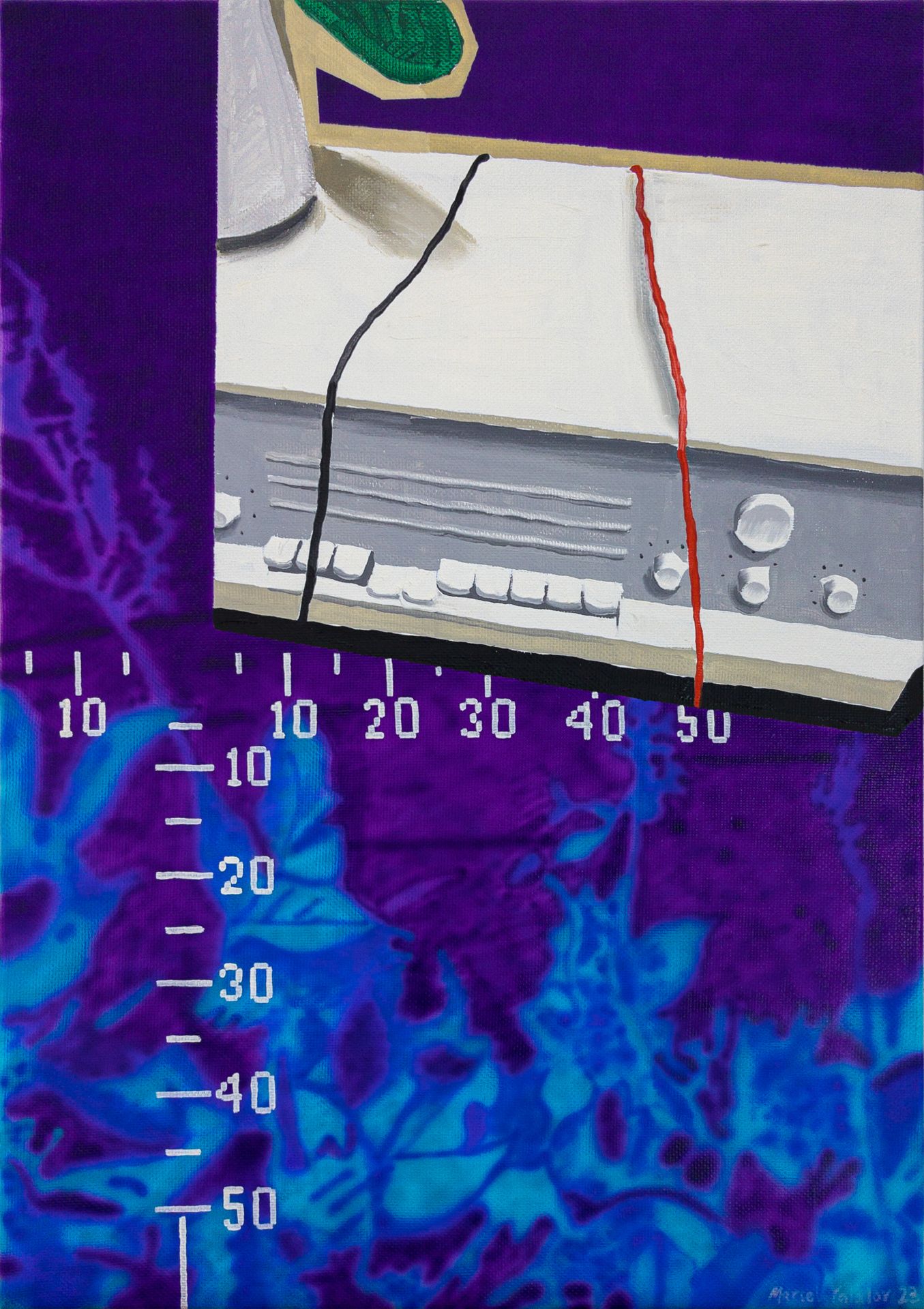 Марсель Ялалов (Картина, живопись - 
                  60 x 85 см) Blur 15. Thermal Imager
