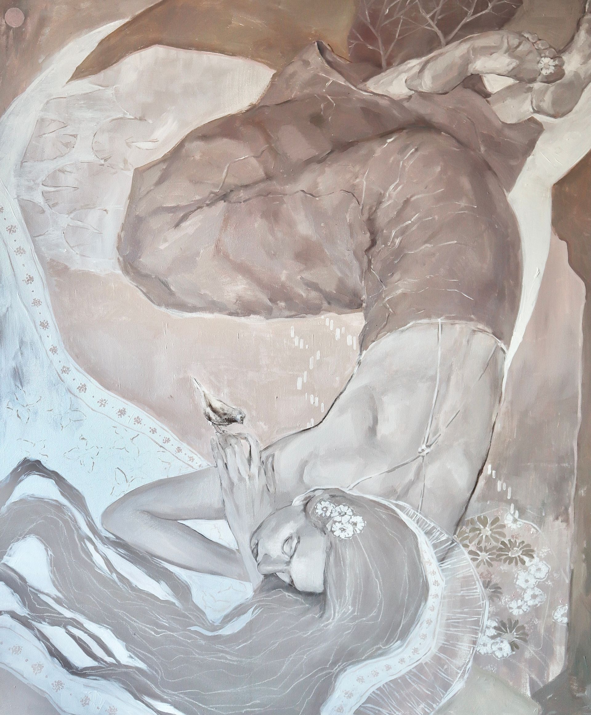 Анастасия Савенко (Картина, живопись - 
                  100 x 120 см) Земля