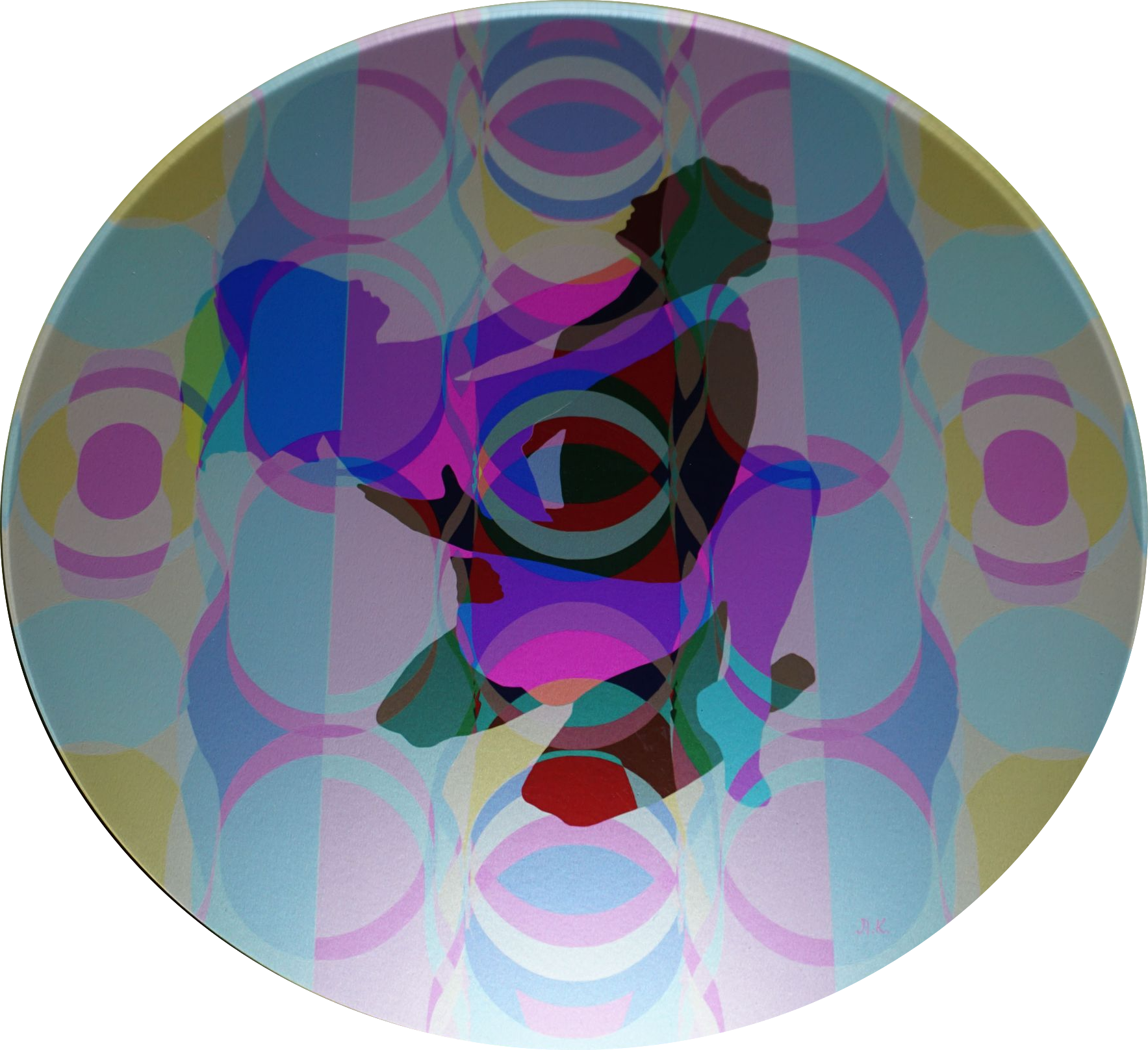 Лариса Корж (Графика цифровая (принты) - 
                  35 x 35 см) Экстаз