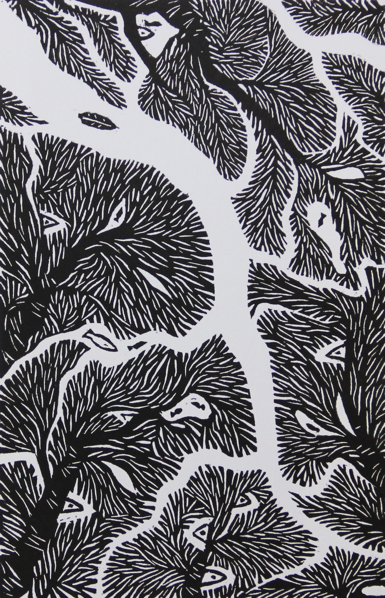 Витана Маковская (Графика печатная - 
                  14 x 22 см) Реки