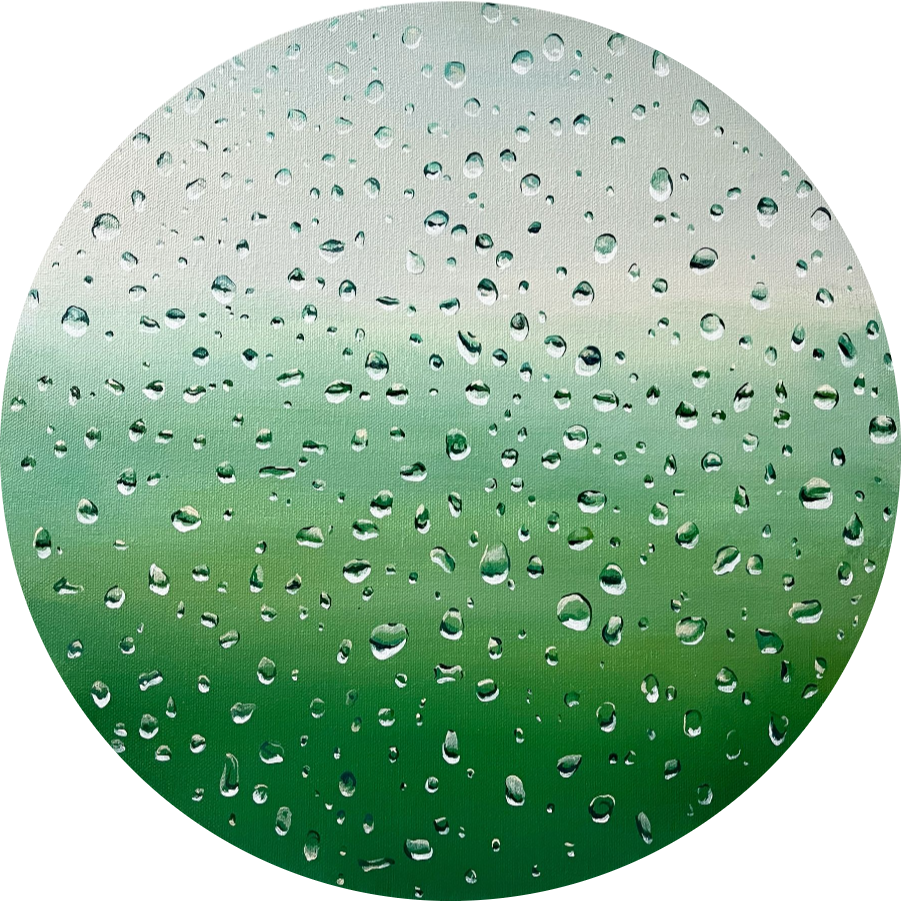 Александра Курьянова (Картина, живопись - 
                  40 x 40 см) Изнутри