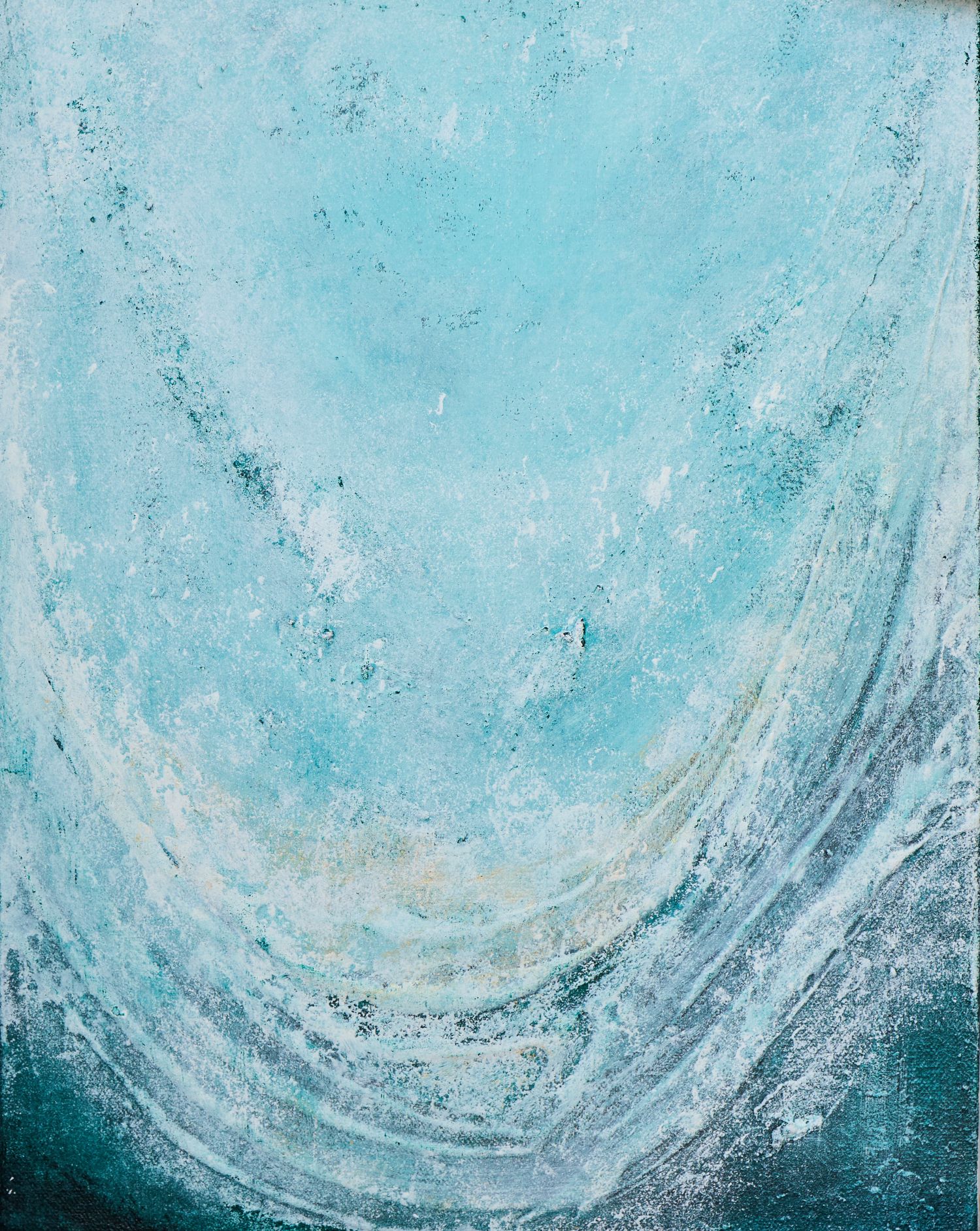 Елена Кашицына (Картина, живопись - 
                  30 x 40 см) Волна 2