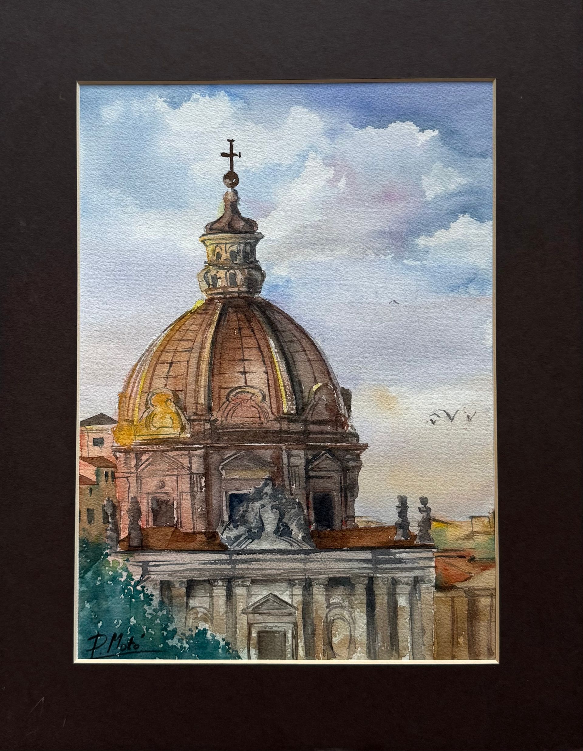 Полина Мотовилова (Авторская графика - 
                  35 x 45 см) Ватикано