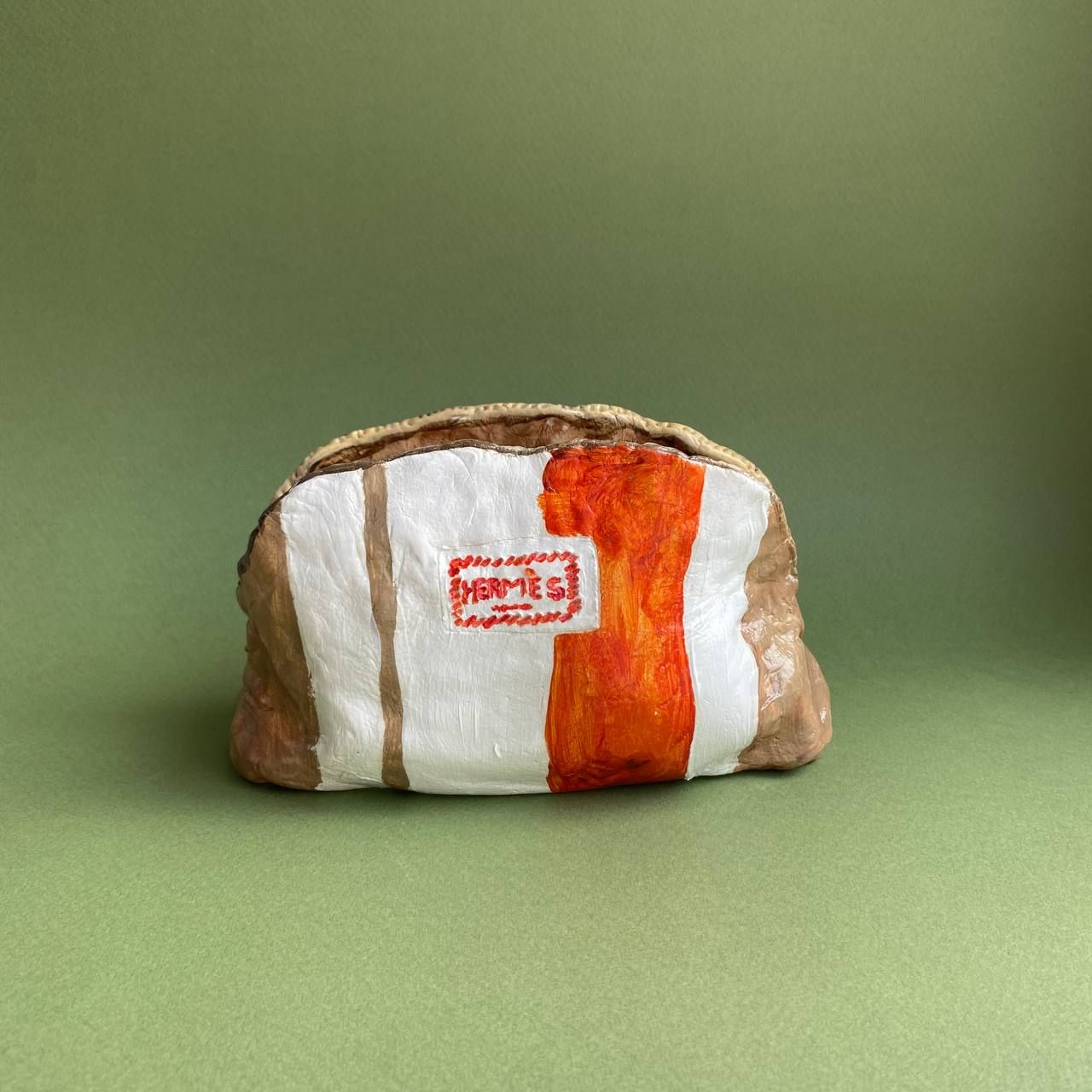 Катя Афонина (Скульптура - 
                  17 x 9 см) Cosmetic pouch № 6
