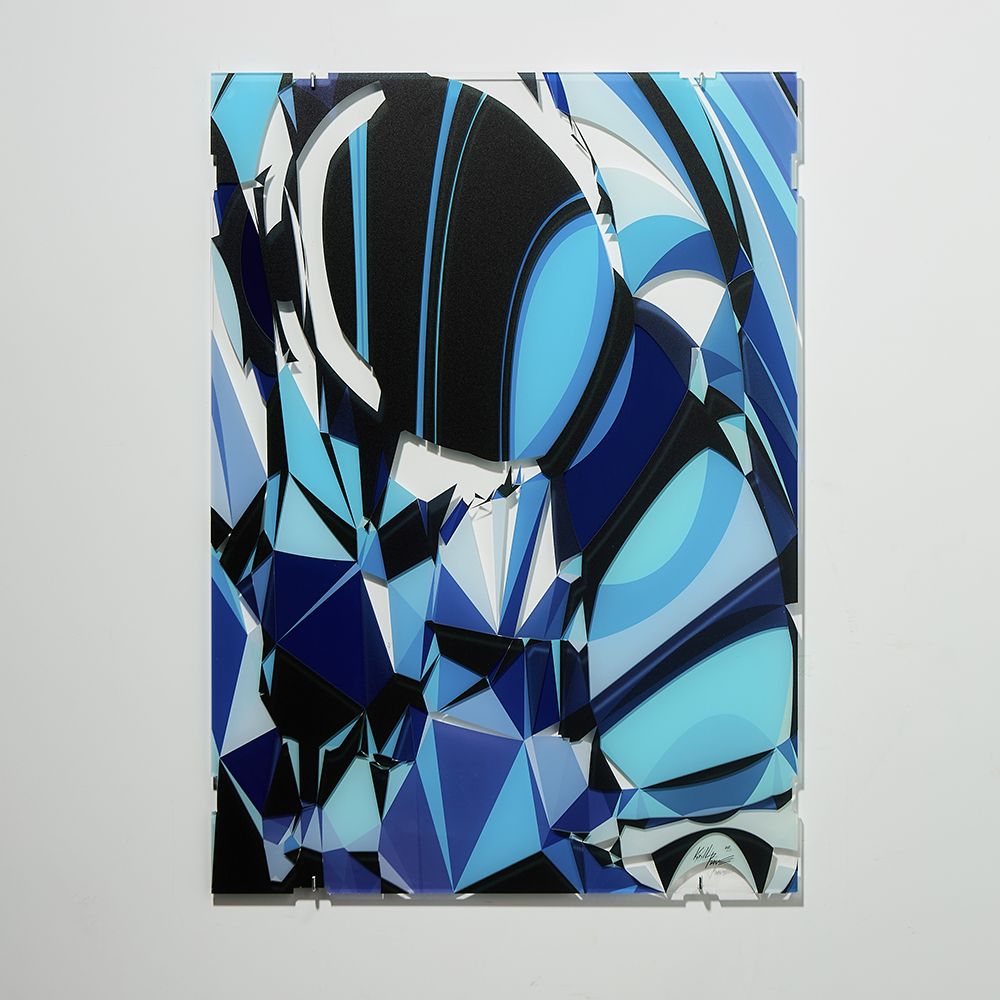 Кирилл Рейв (Объект - 
                  50 x 70 см) Из серии "Crystals"